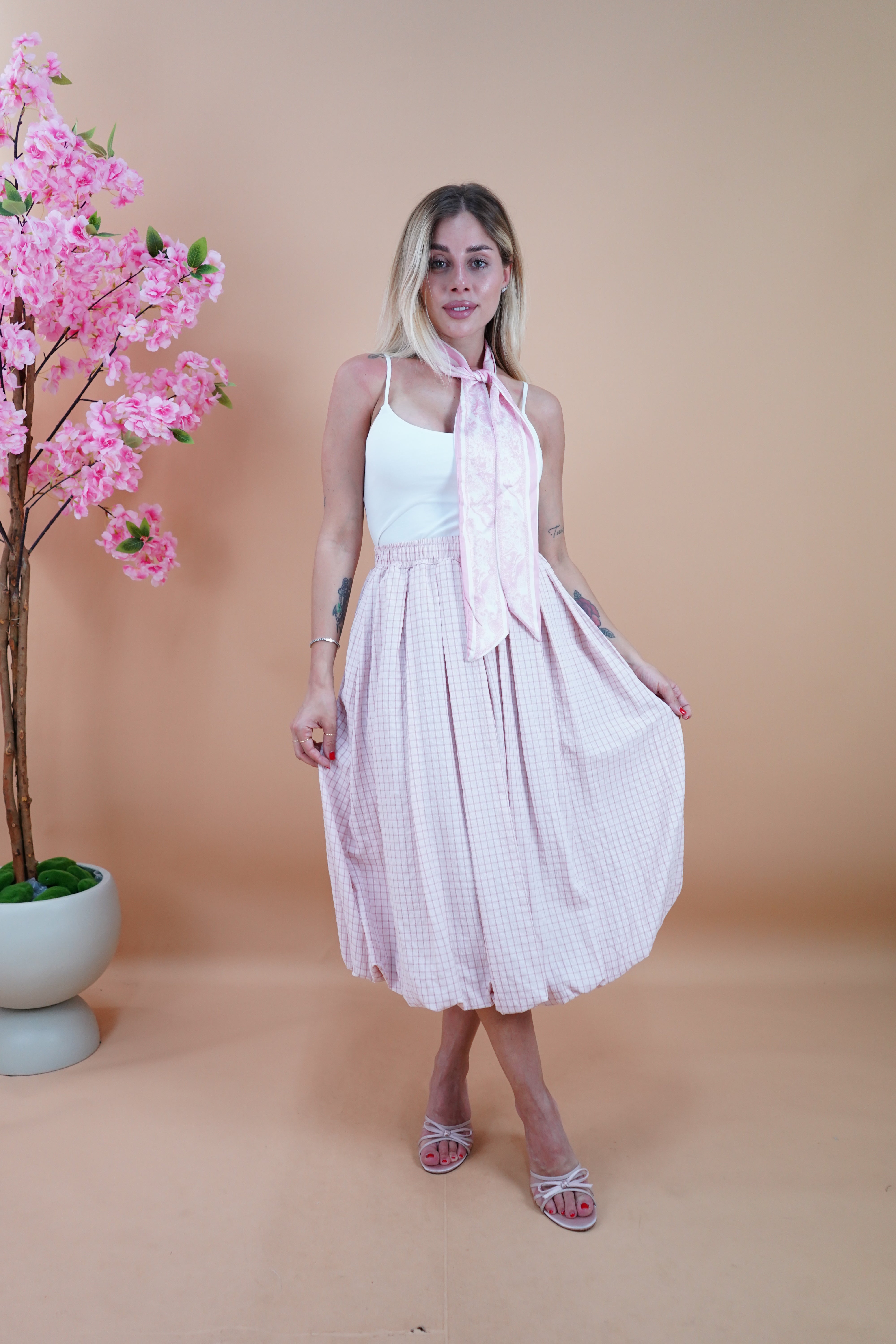 COORDINATO GREESE ROSA