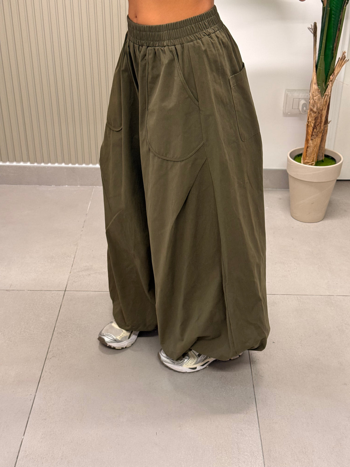 PANTALONE BALLON KATIA VERDE