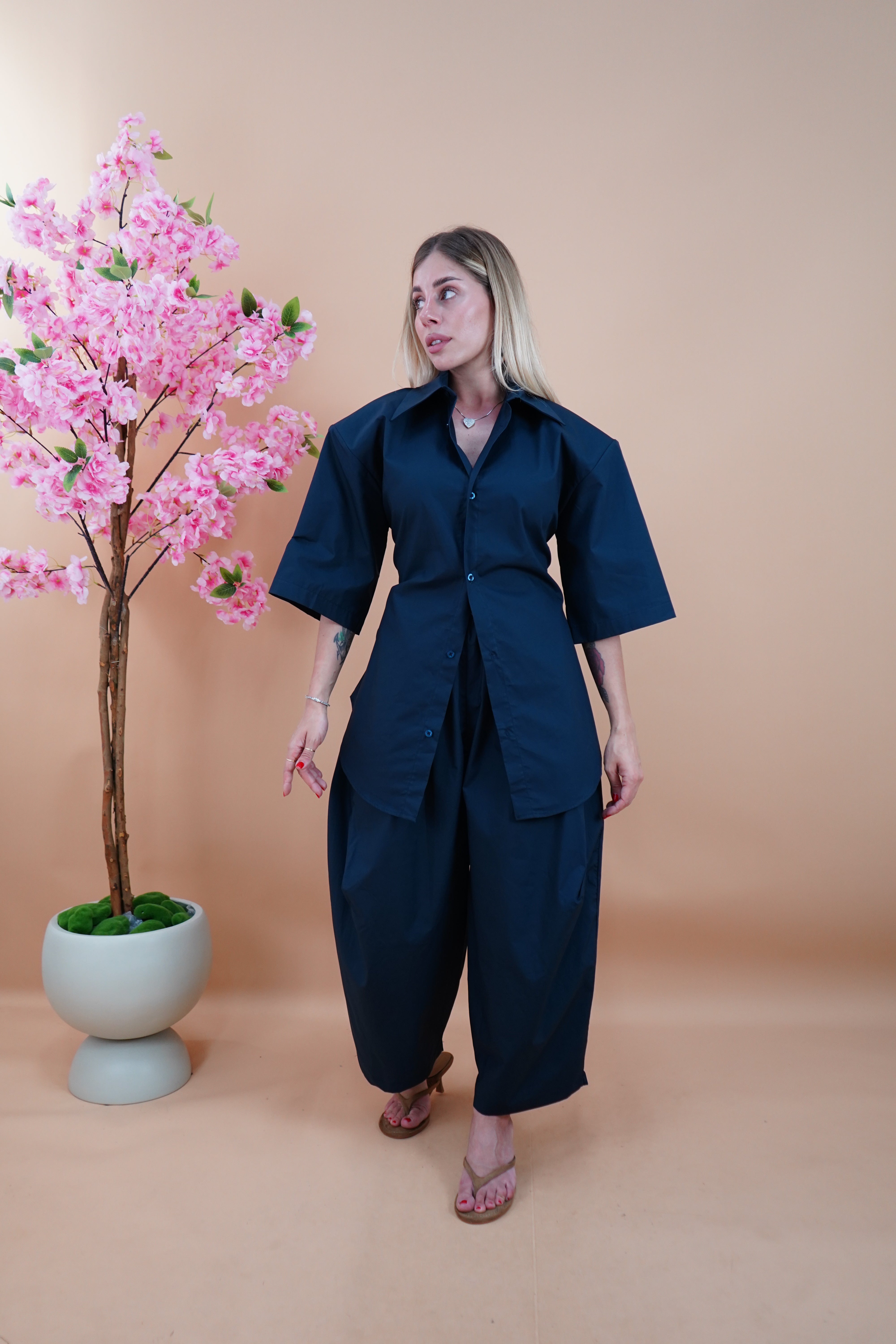COORDINATO WEST BLU