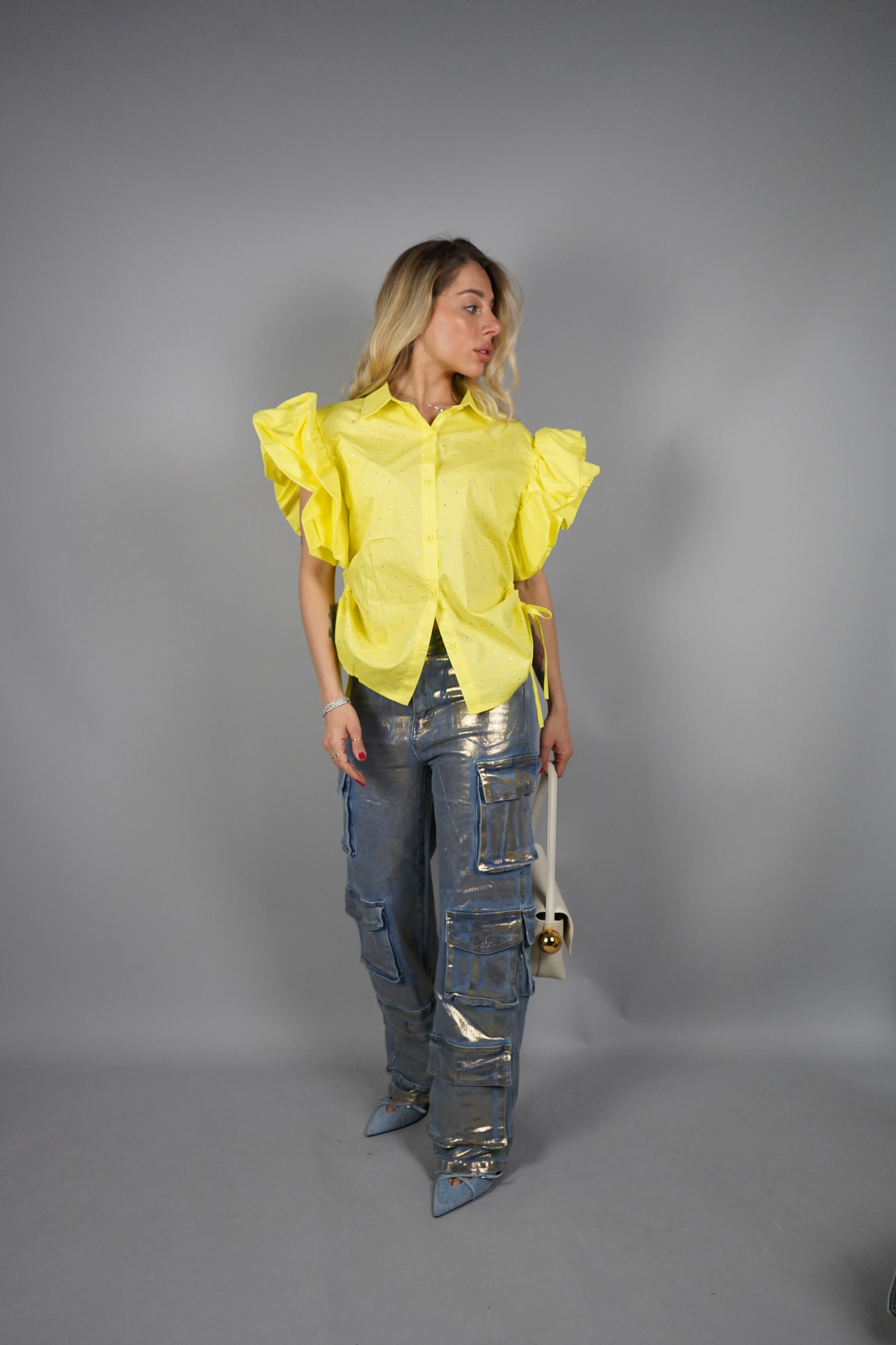 JEANS CARGO GOLDEN