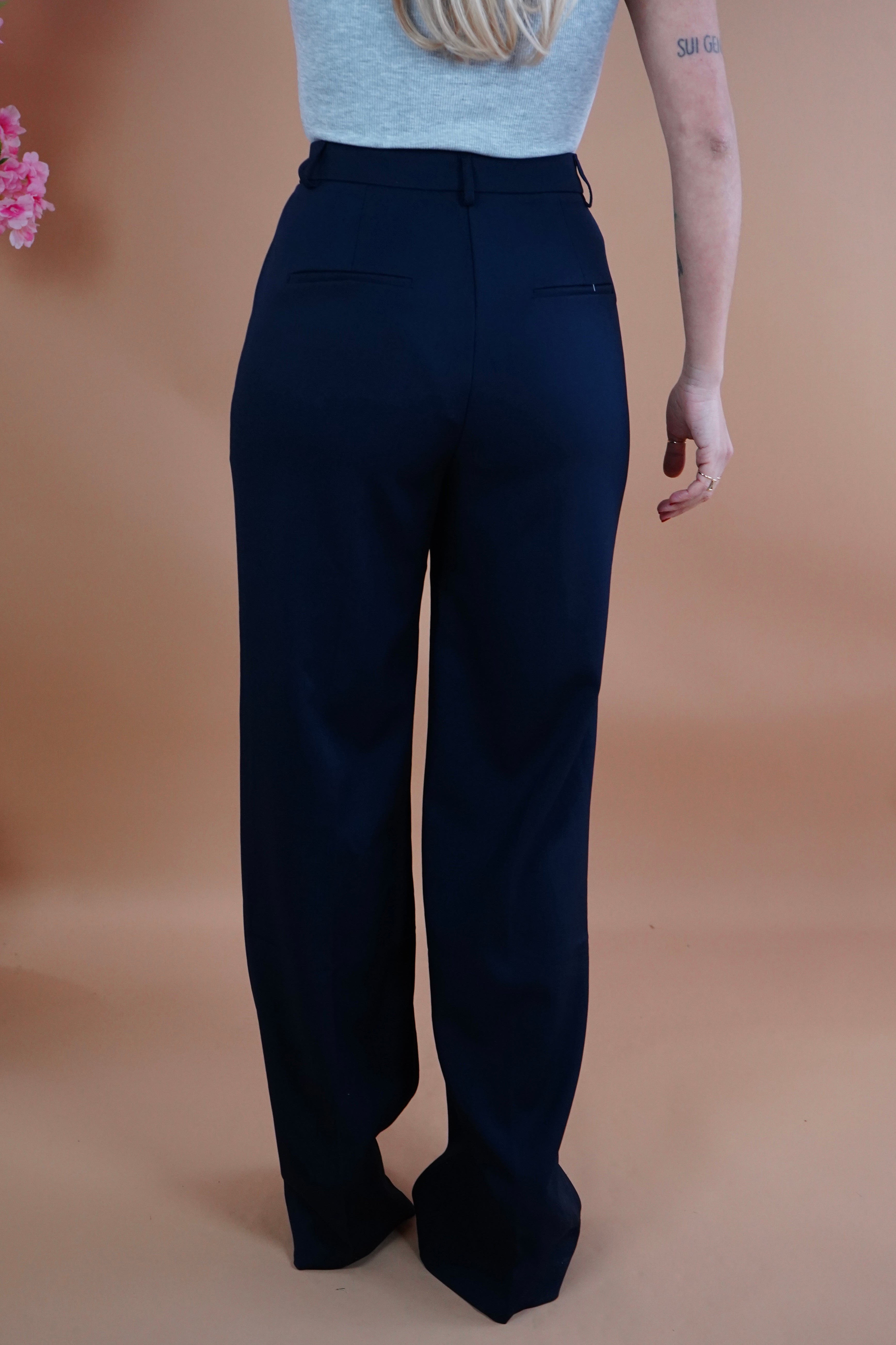 PANTALONE OFFICE BLU