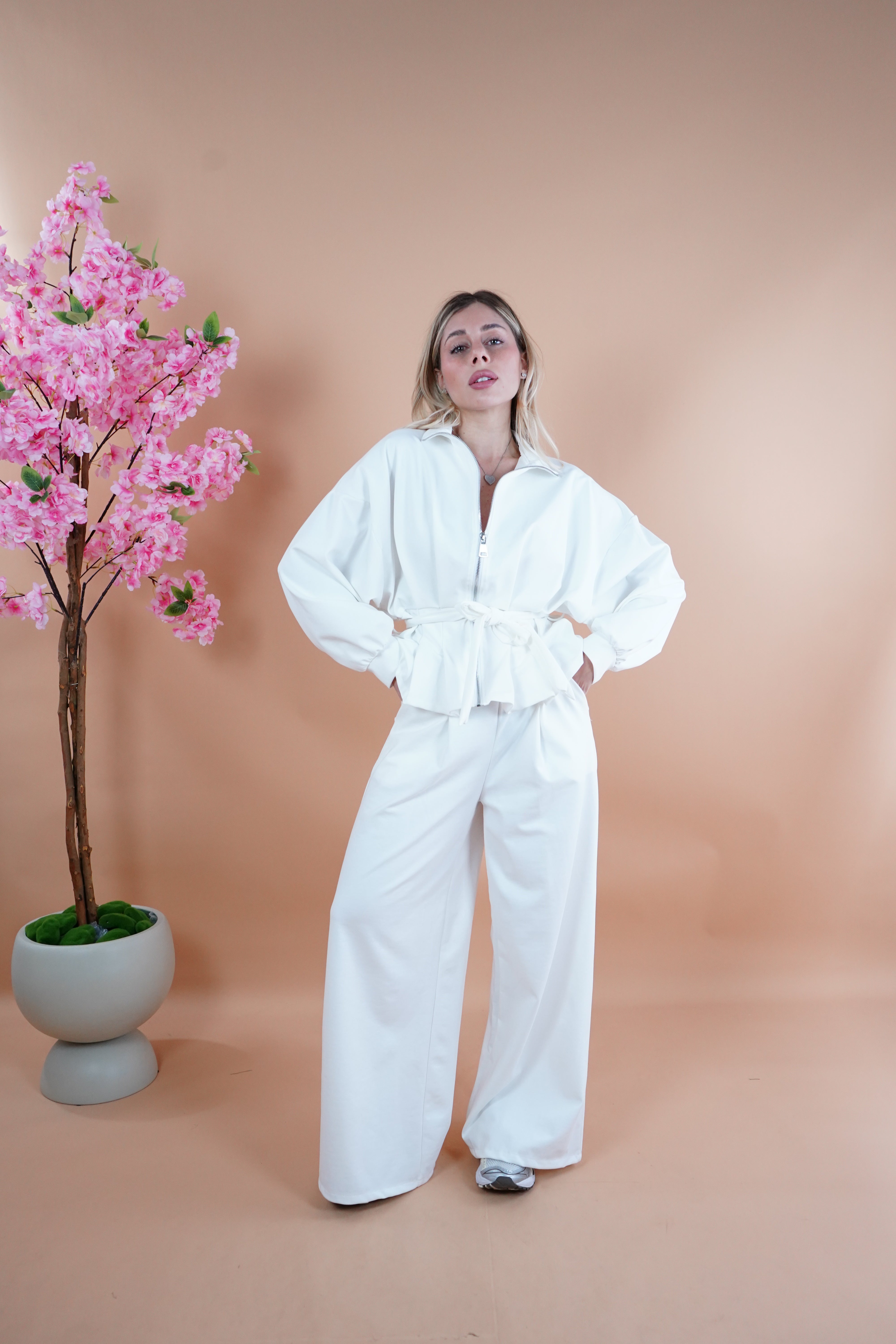 COORDINATO TUTA GIULIA BIANCO