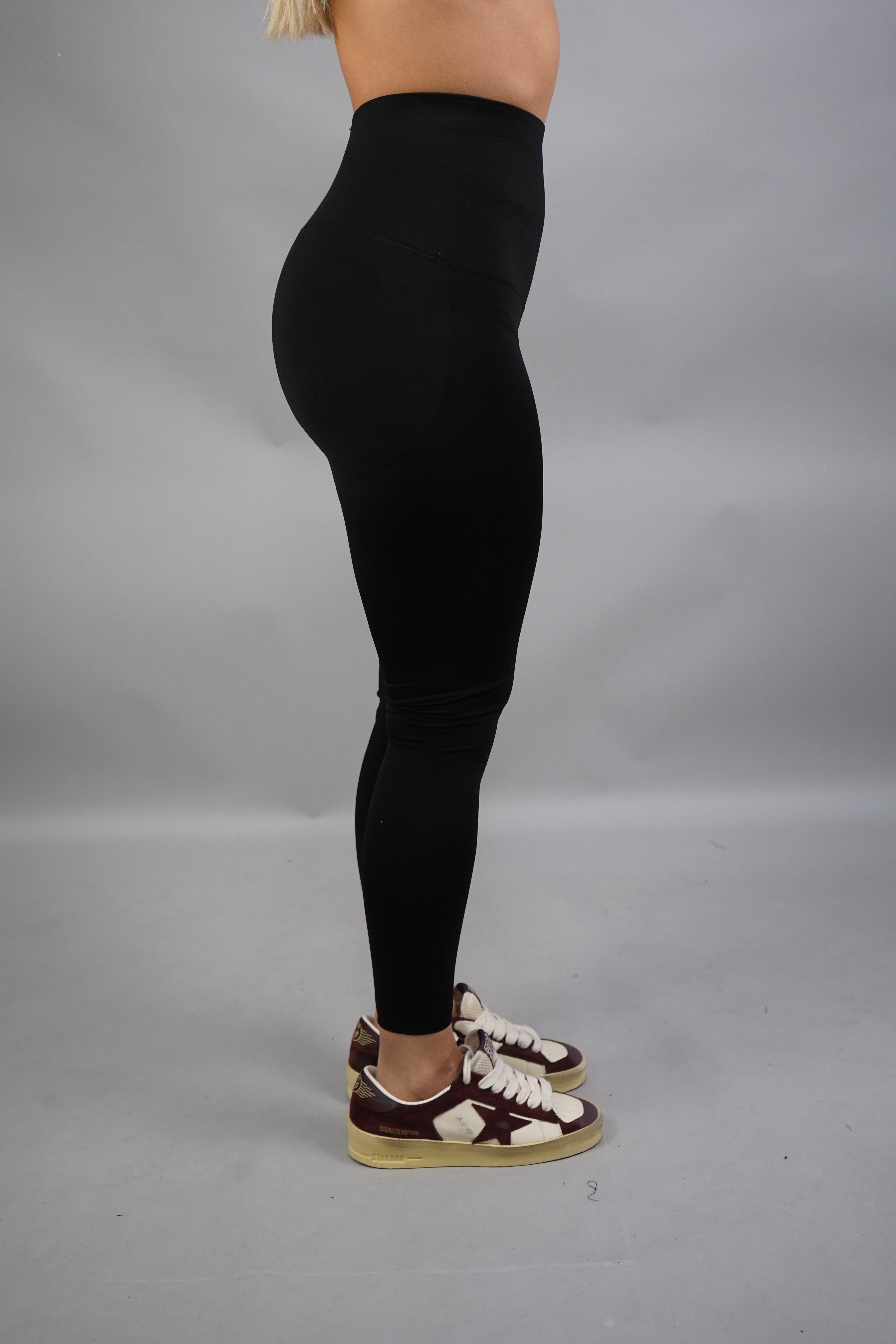 LEGGINGS MODELLANTE FELPATO NERO