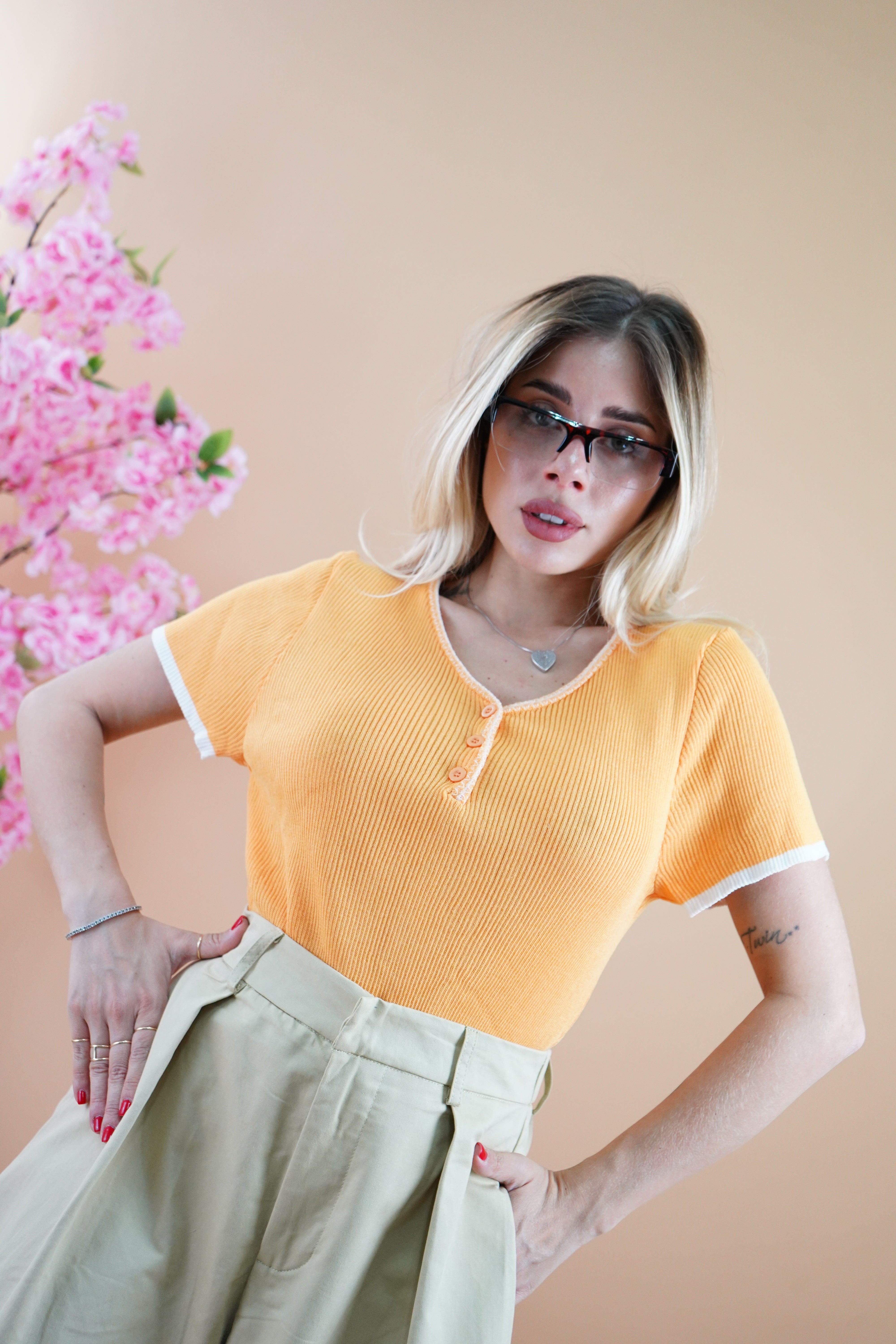 MAGLIA GIOIA ARANCIONE