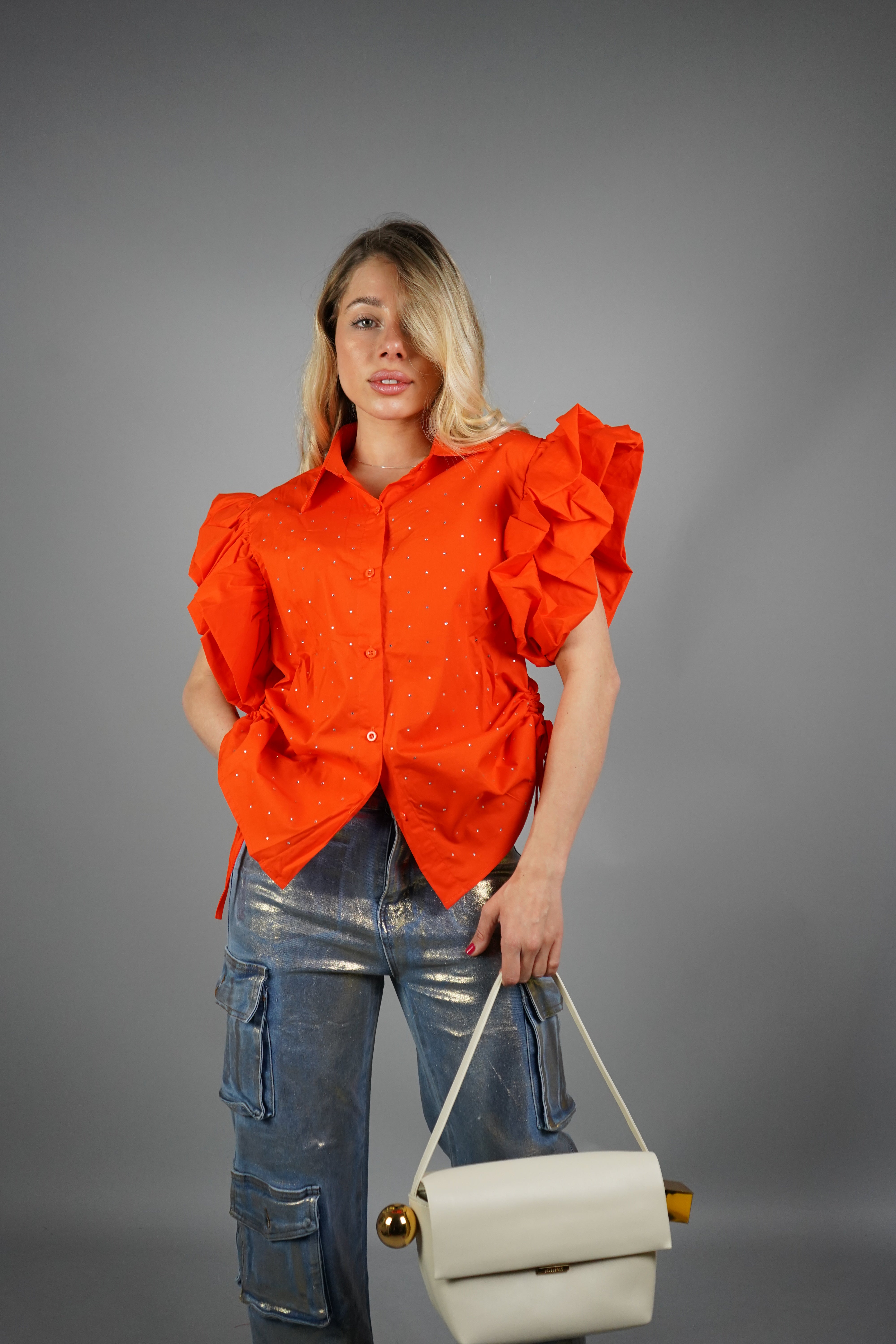 CAMICIA ANGELS CORALLO