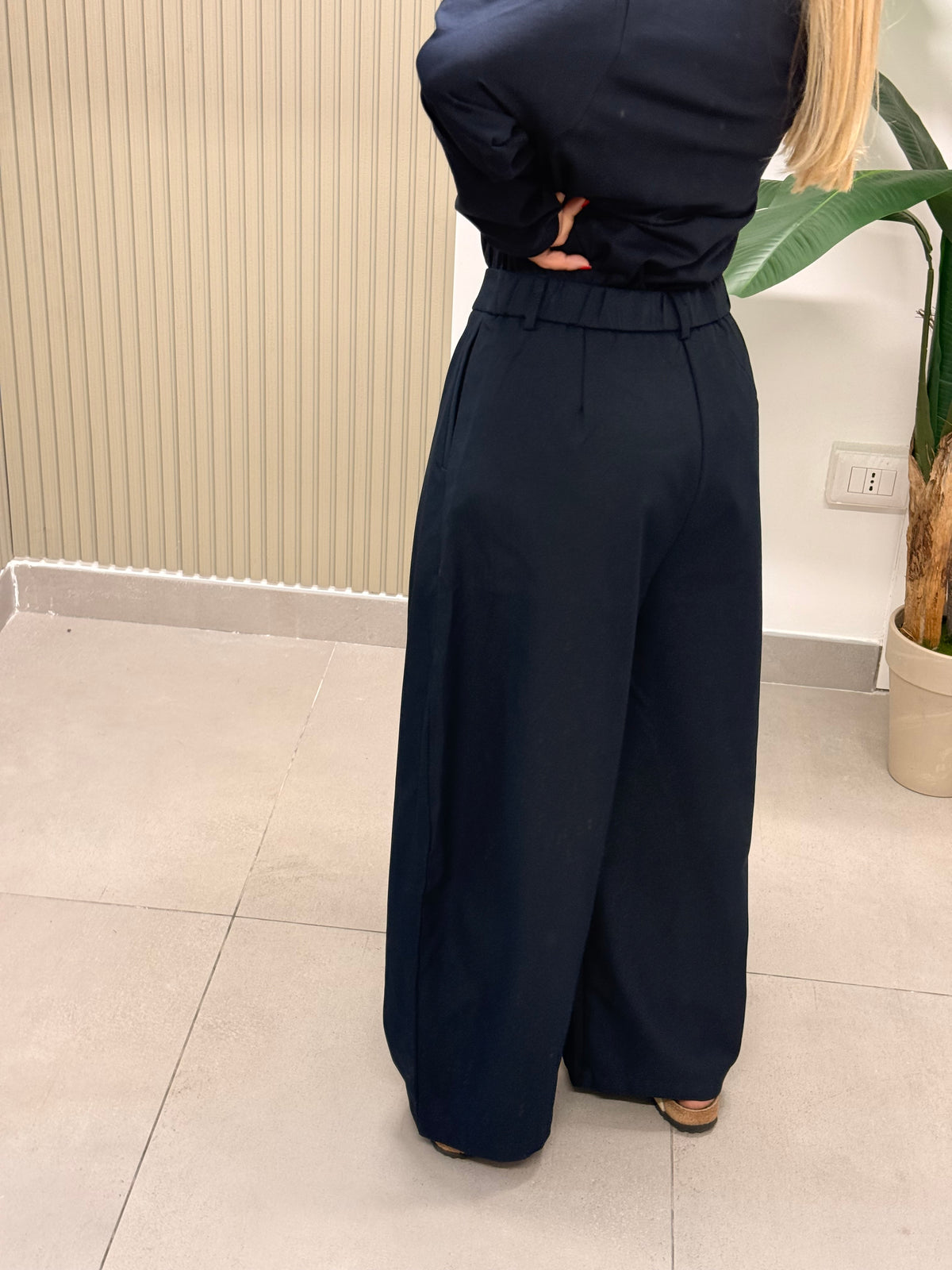 PANTALONE BARRELL BLU