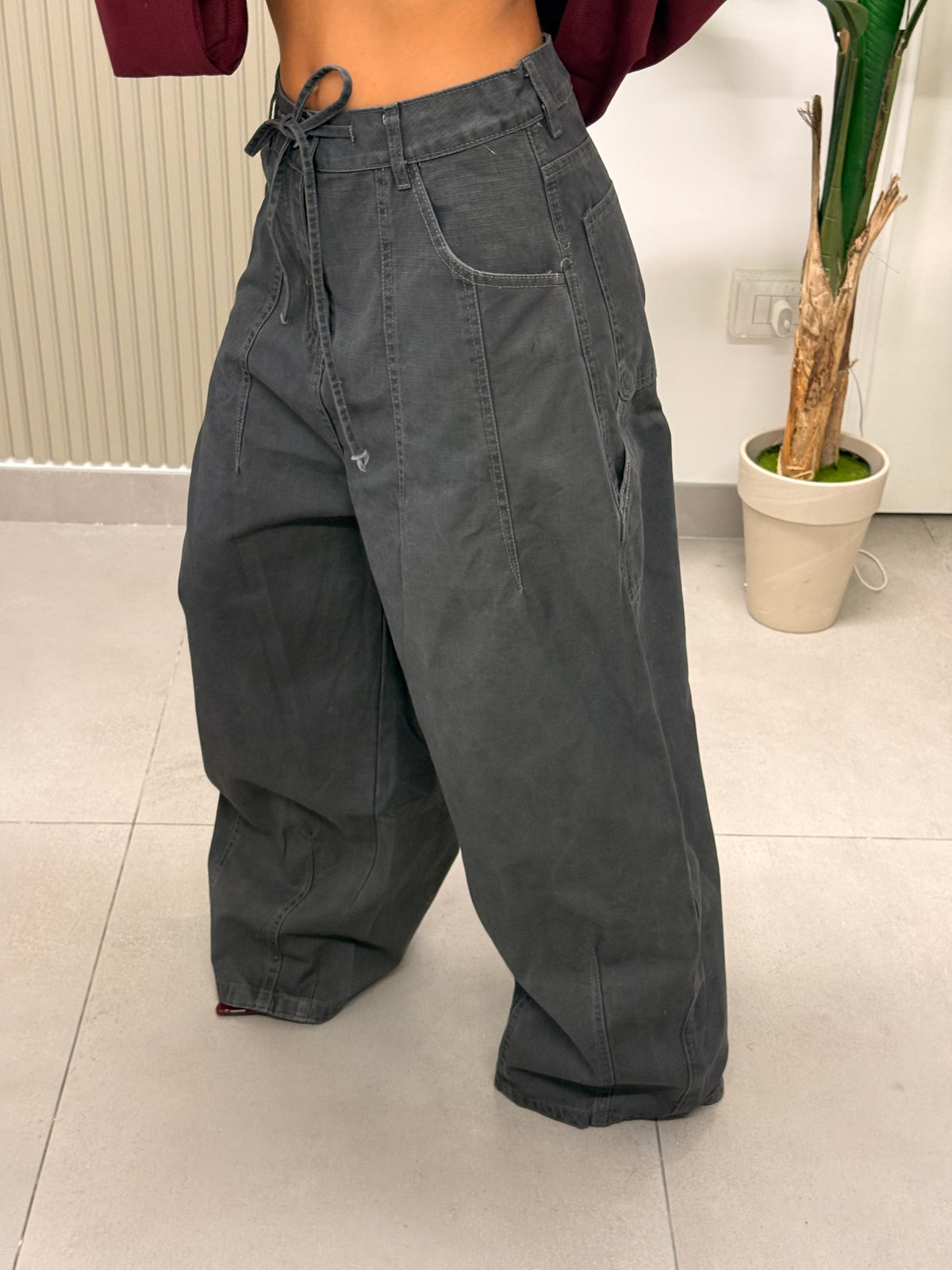 JEANS FEDERICA GRIGIO
