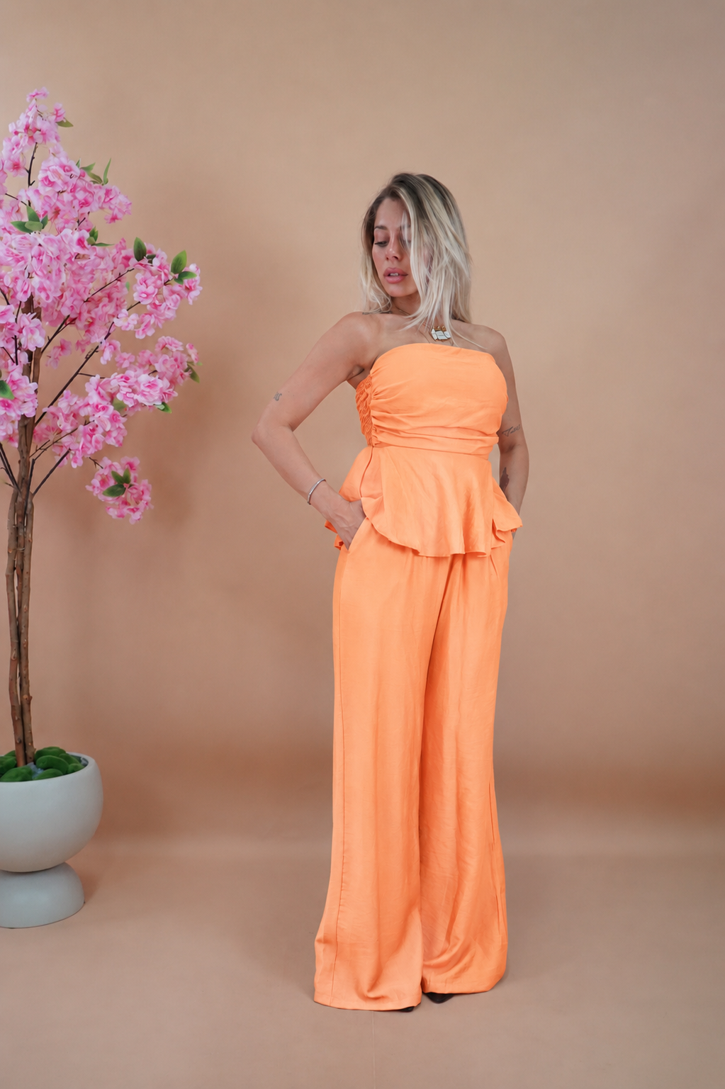 COORDINATO EVA ARANCIO