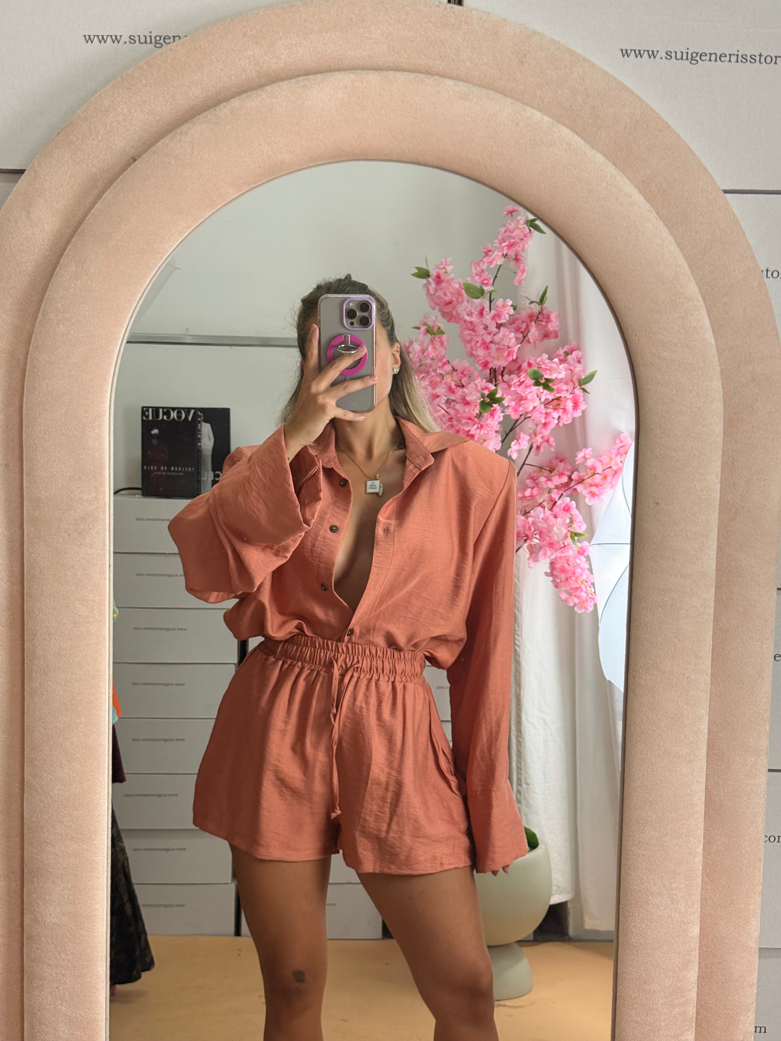 COORDINATO EVA SALMONE