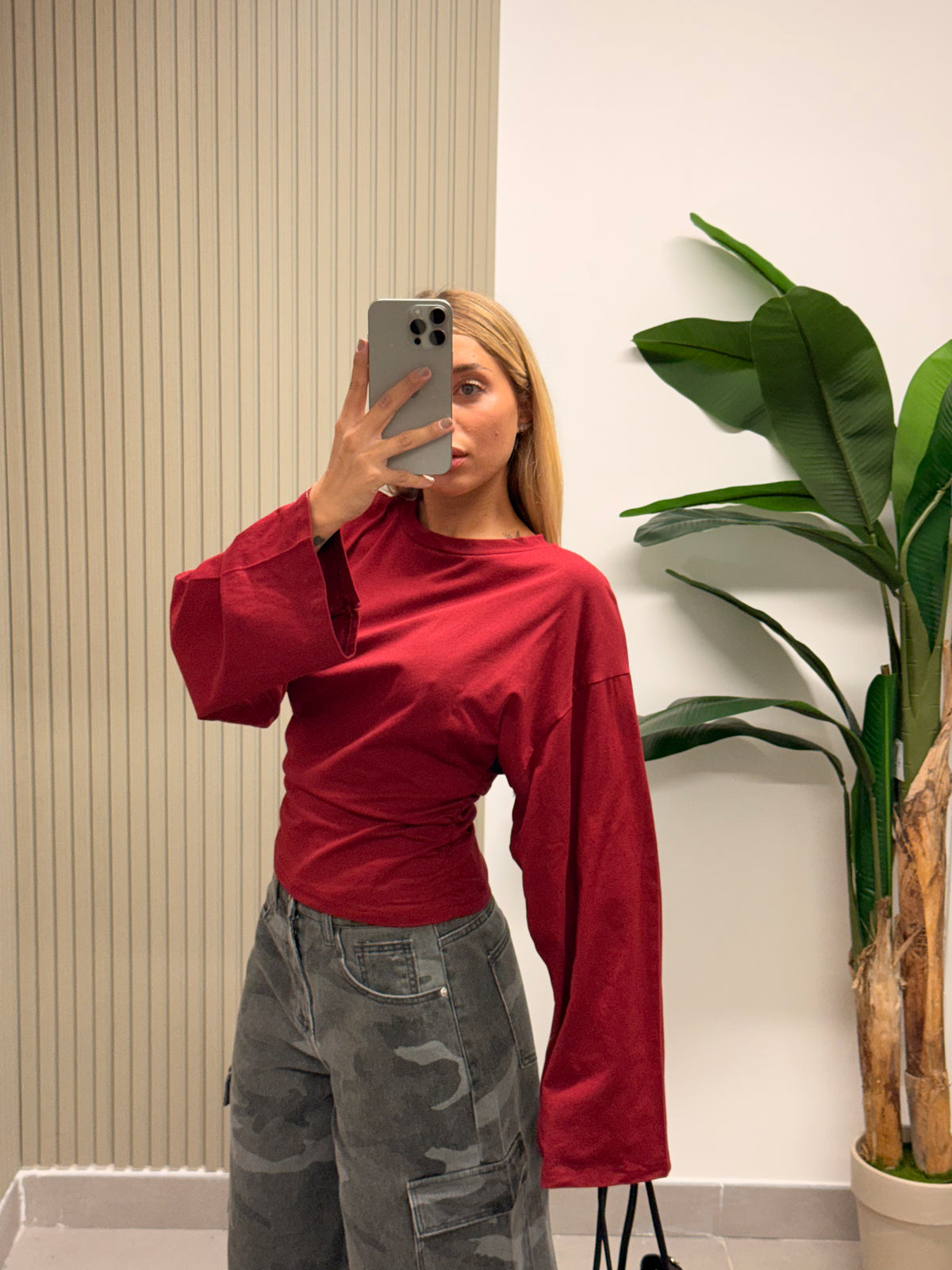 MAGLIA SOFIA BORDEAUX