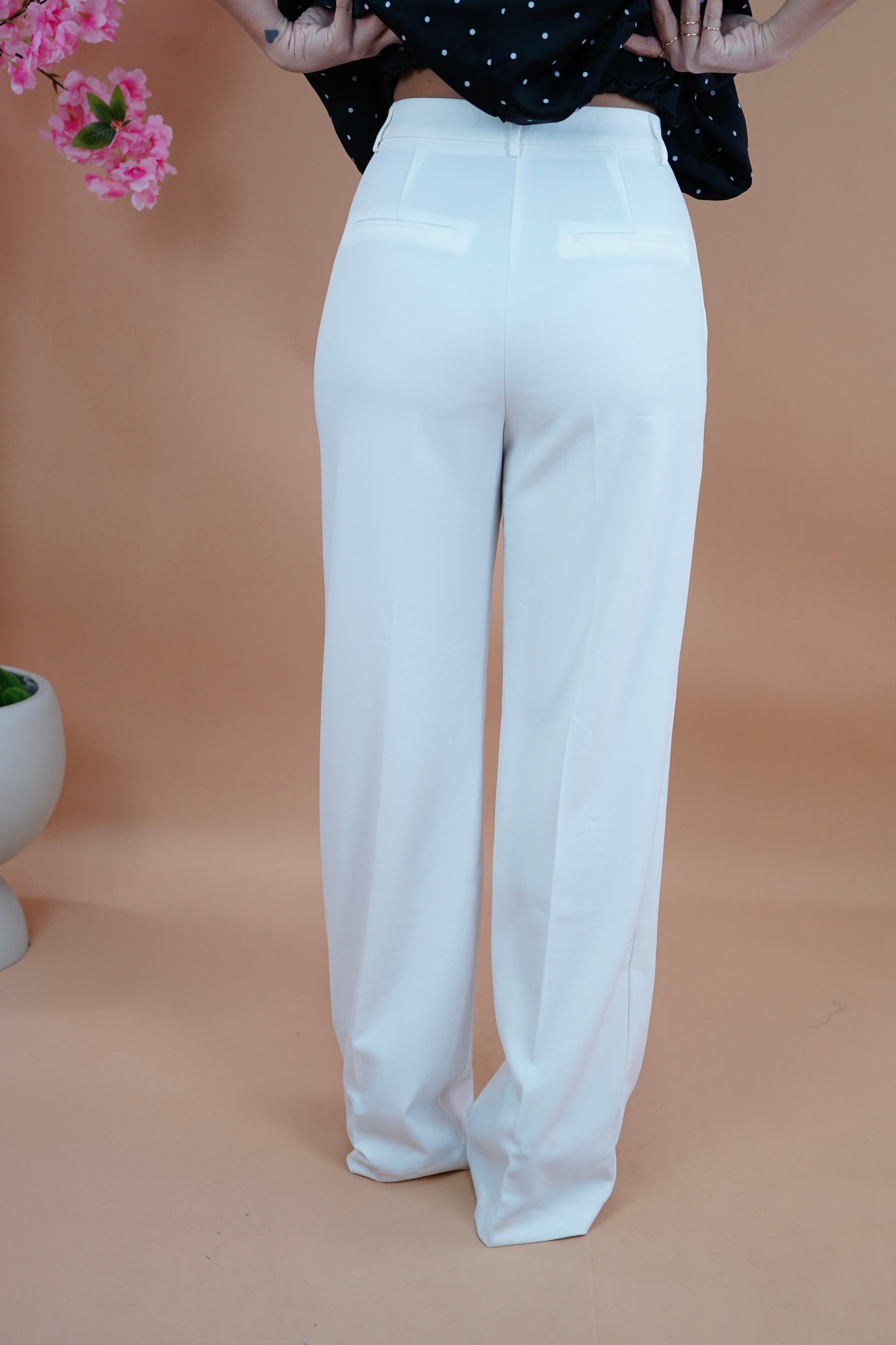 PANTALONE OFFICE BIANCO