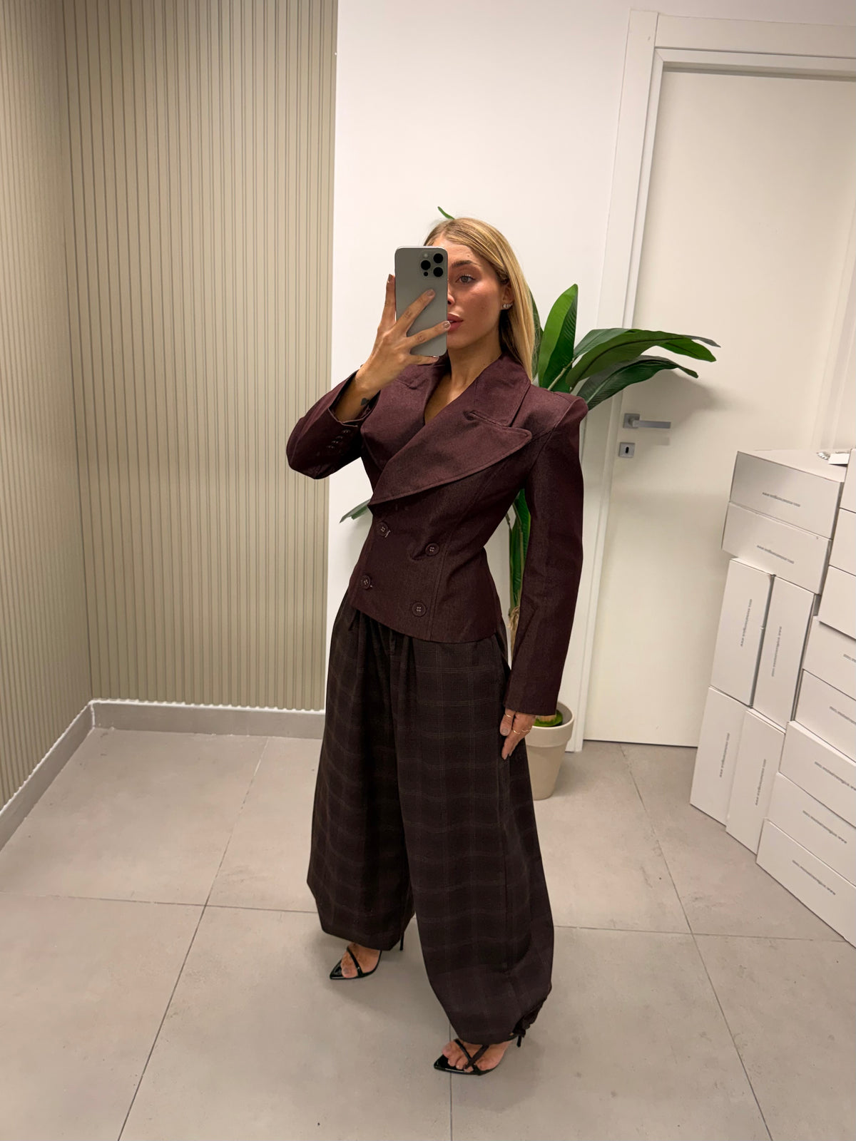 BLAZER GINEVRA VINACCIA