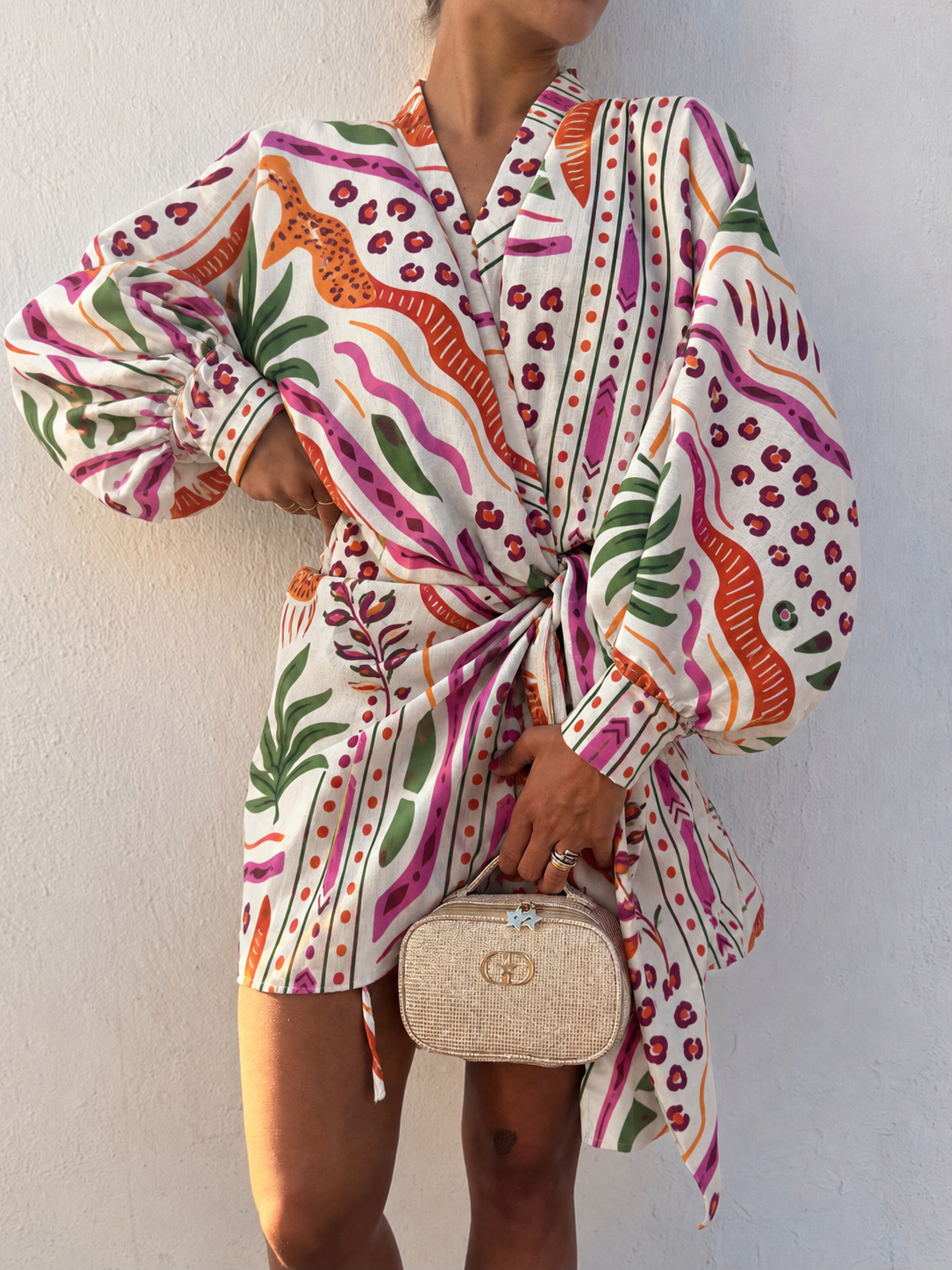 DRESS MYKONOS BIANCO