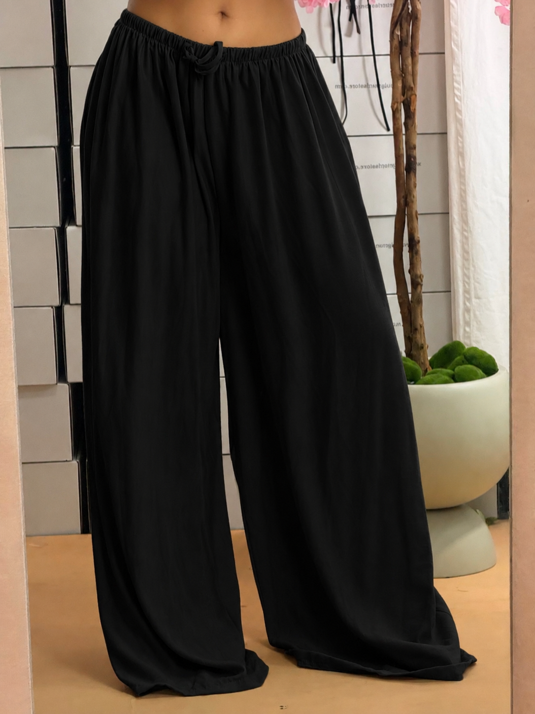 PANTALONE SOFT NERO