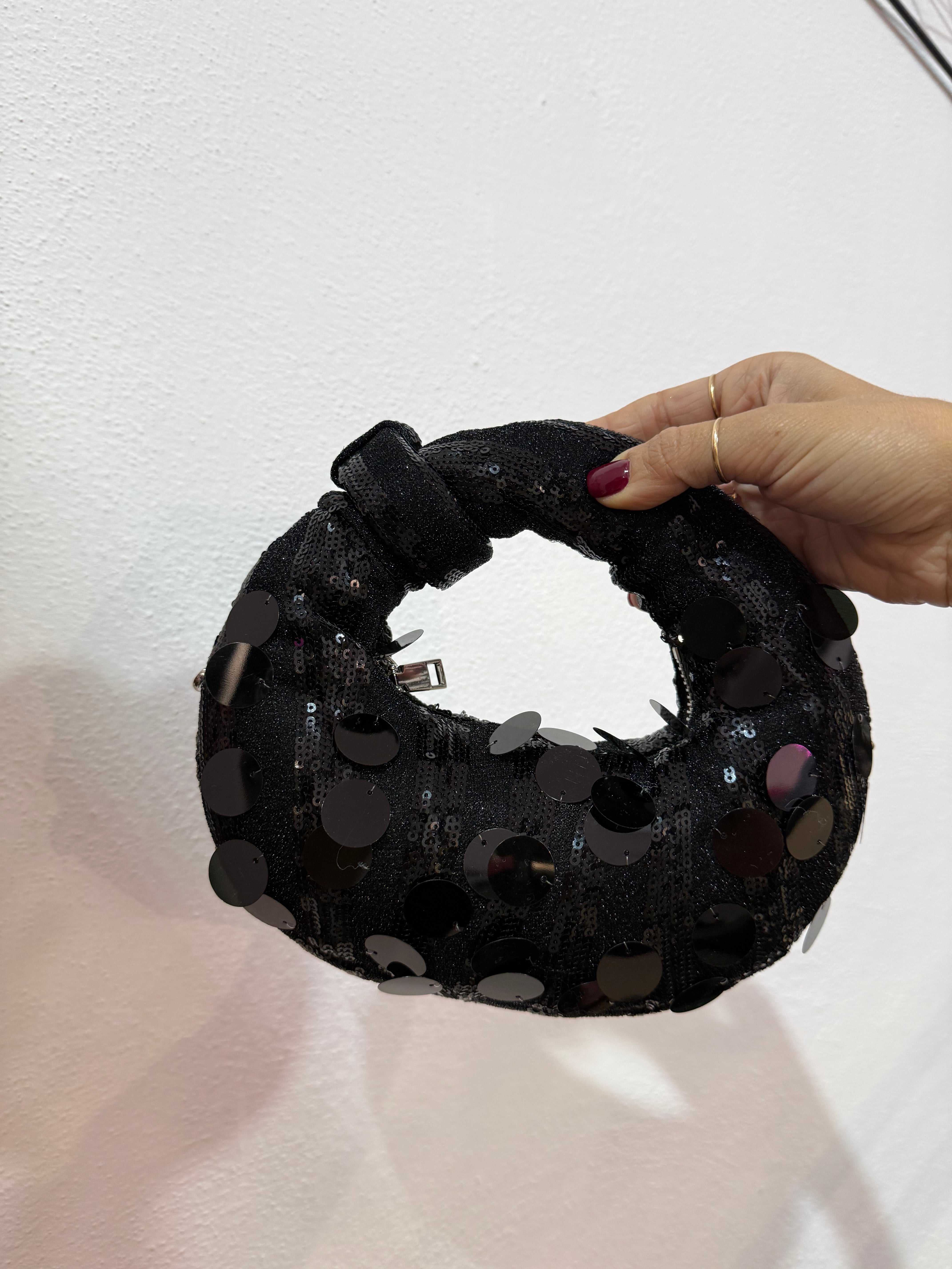 BORSETTA HOBO PAILLETTES