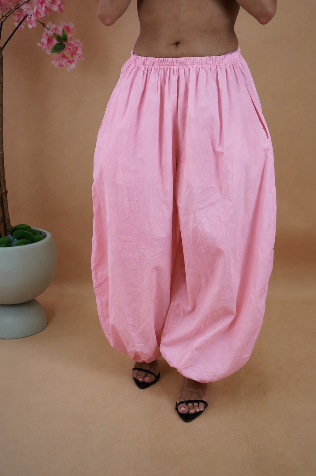 PANTALONE BALLON ROSA