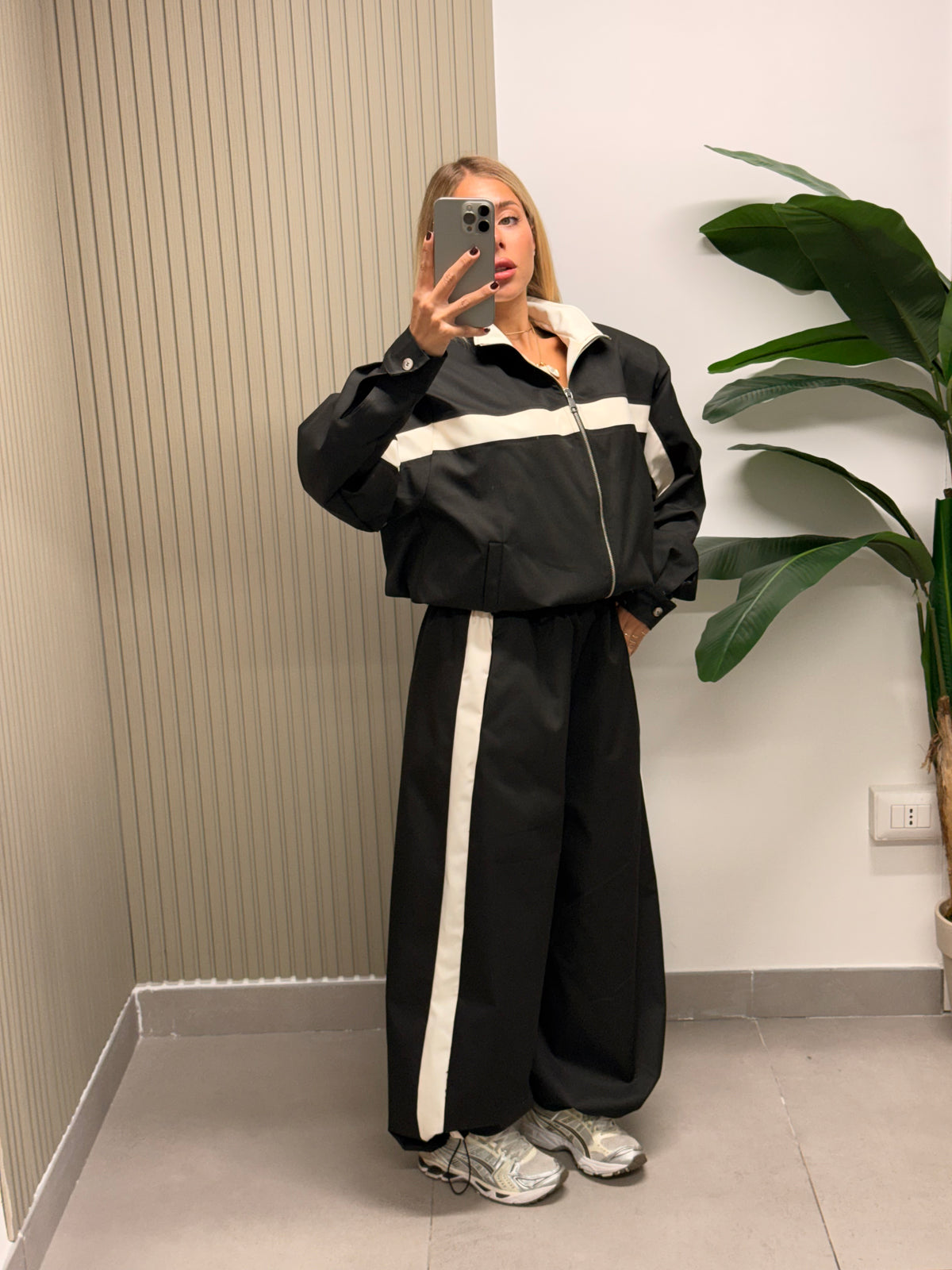 COORDINATO TUTA JUST BLACK