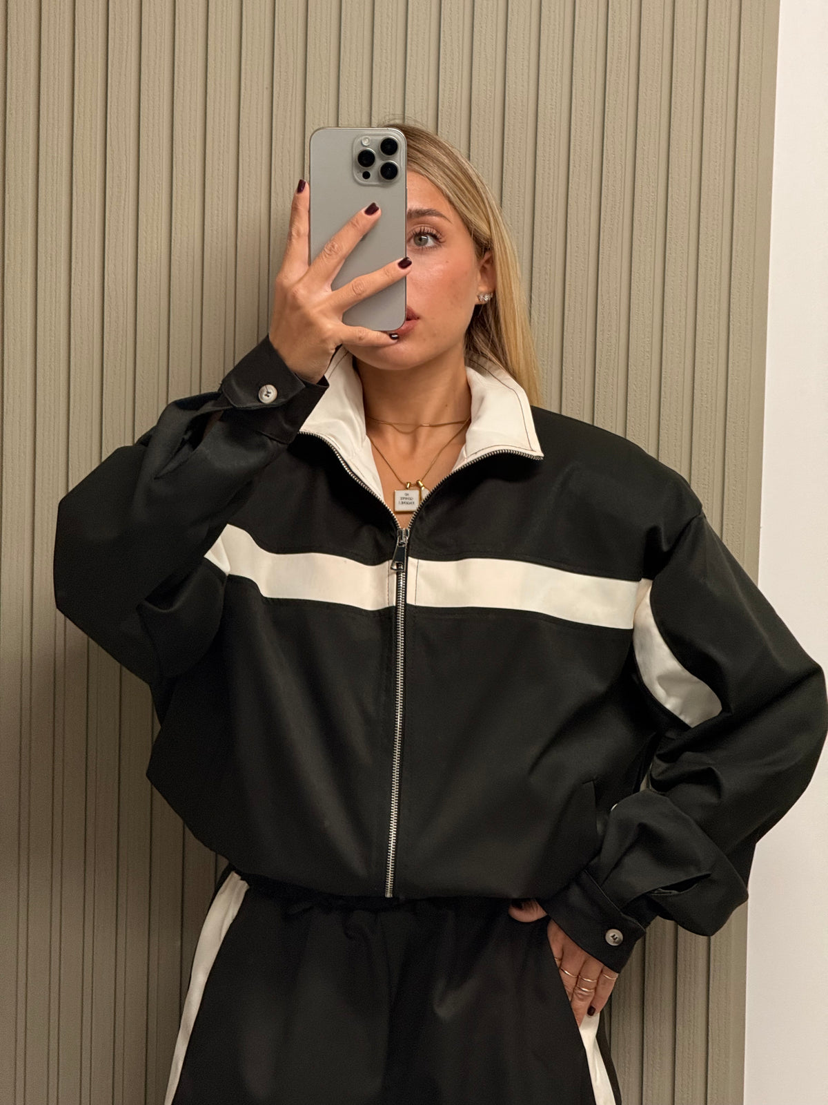 COORDINATO TUTA JUST BLACK