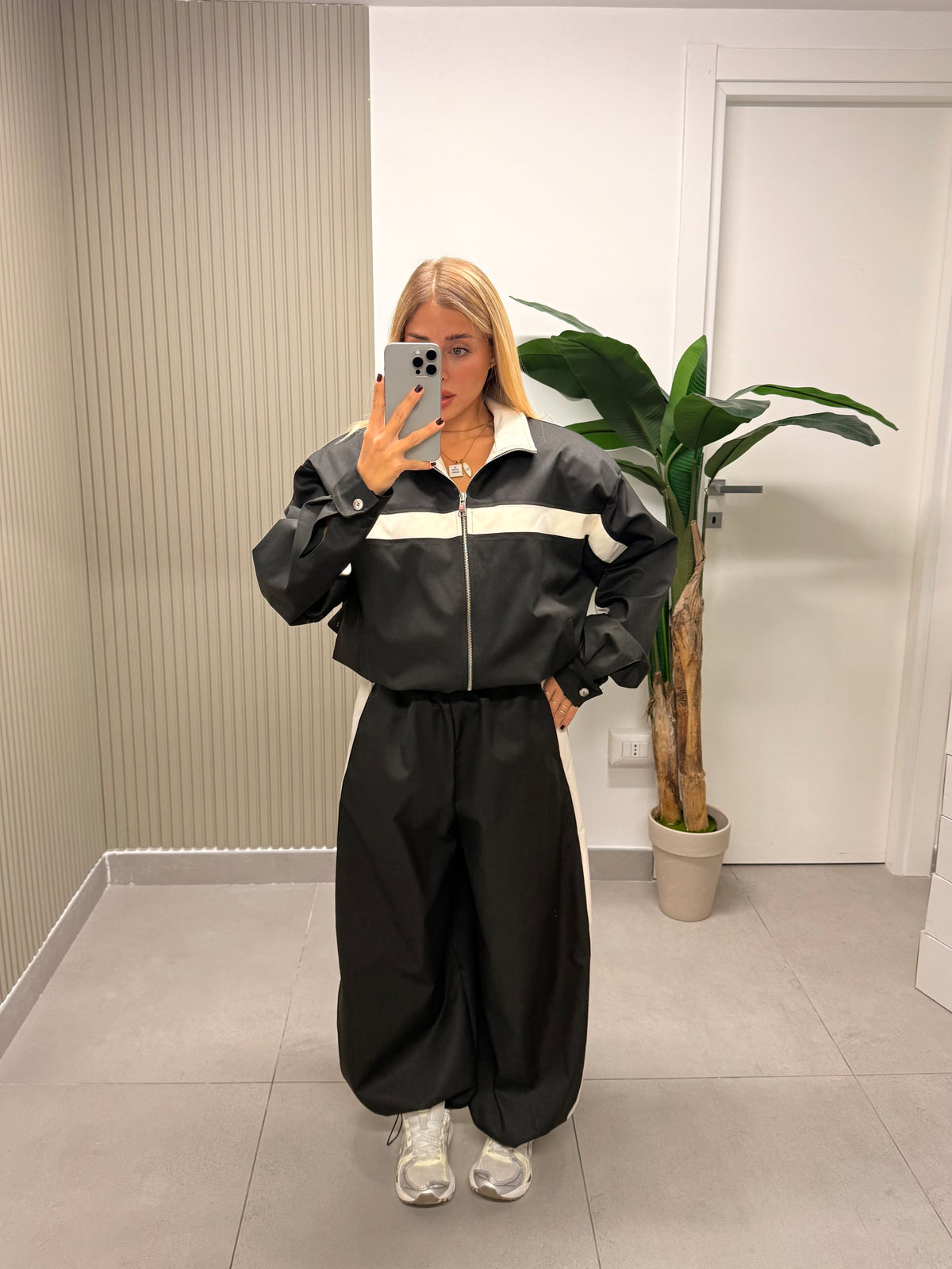 COORDINATO TUTA JUST BLACK