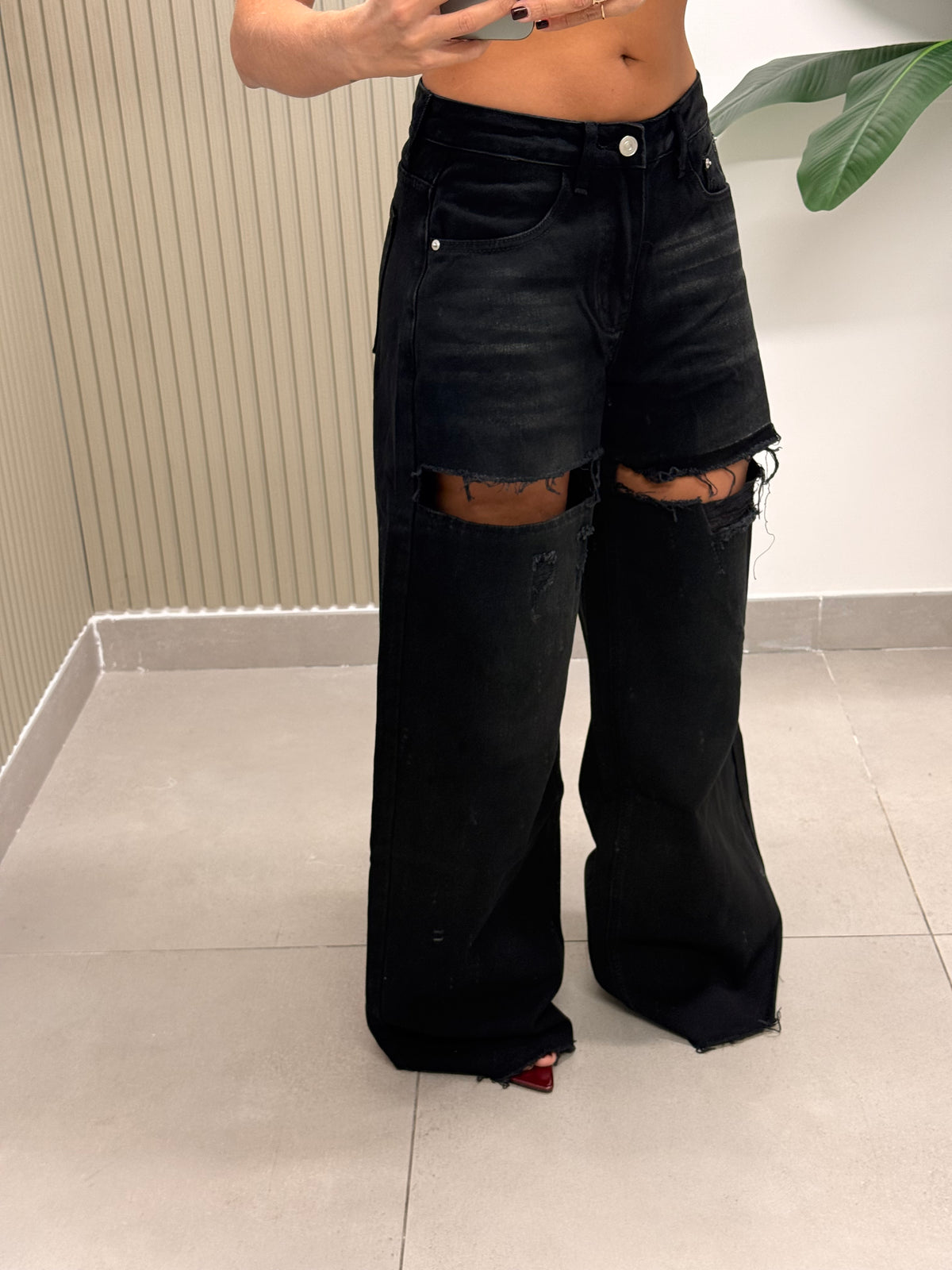 JEANS GOTAM NERO