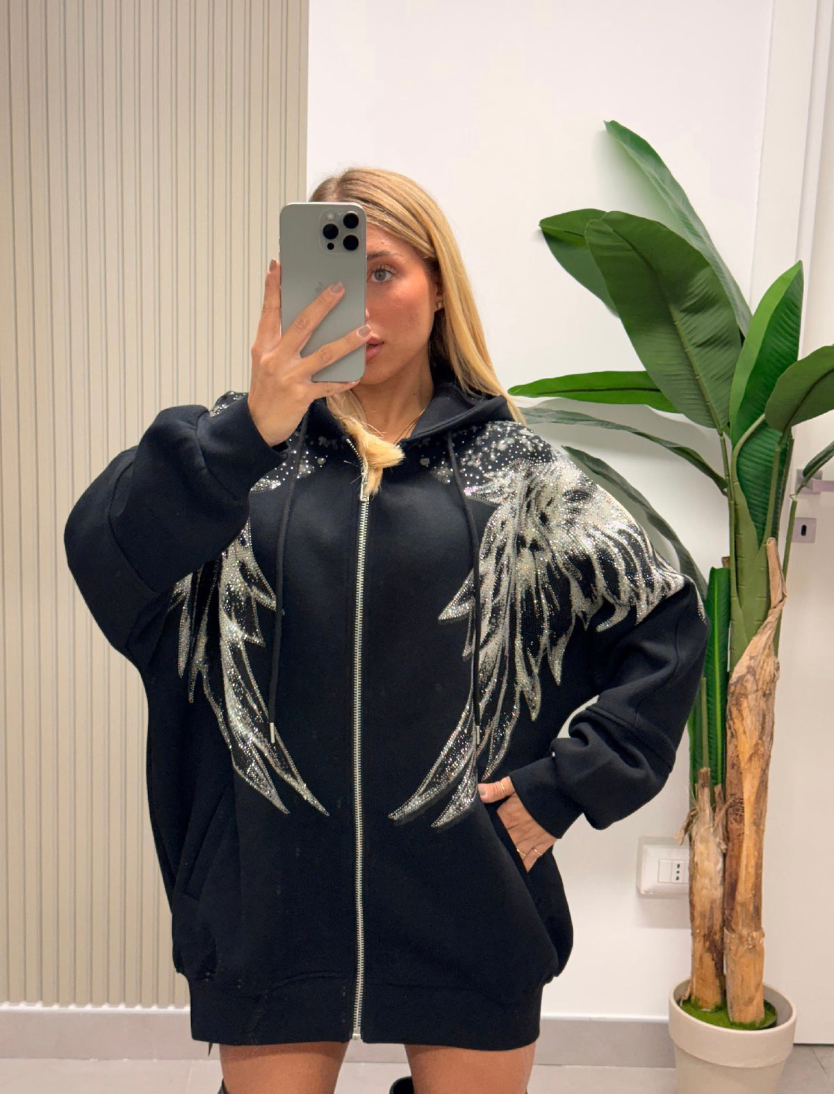 MAXI FELPA SWAROVSKI LIMITED EDITION