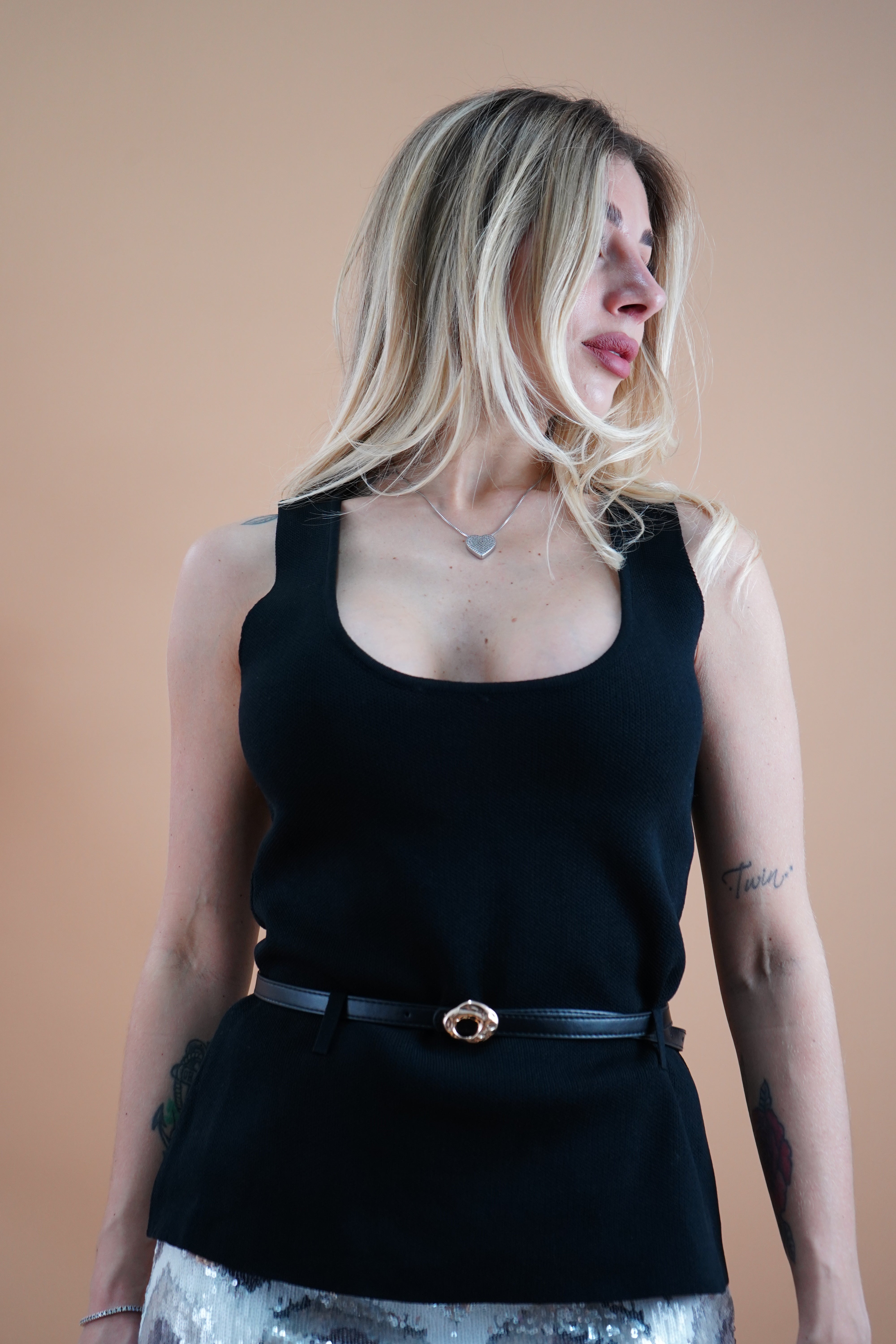 TOP GIADA NERO