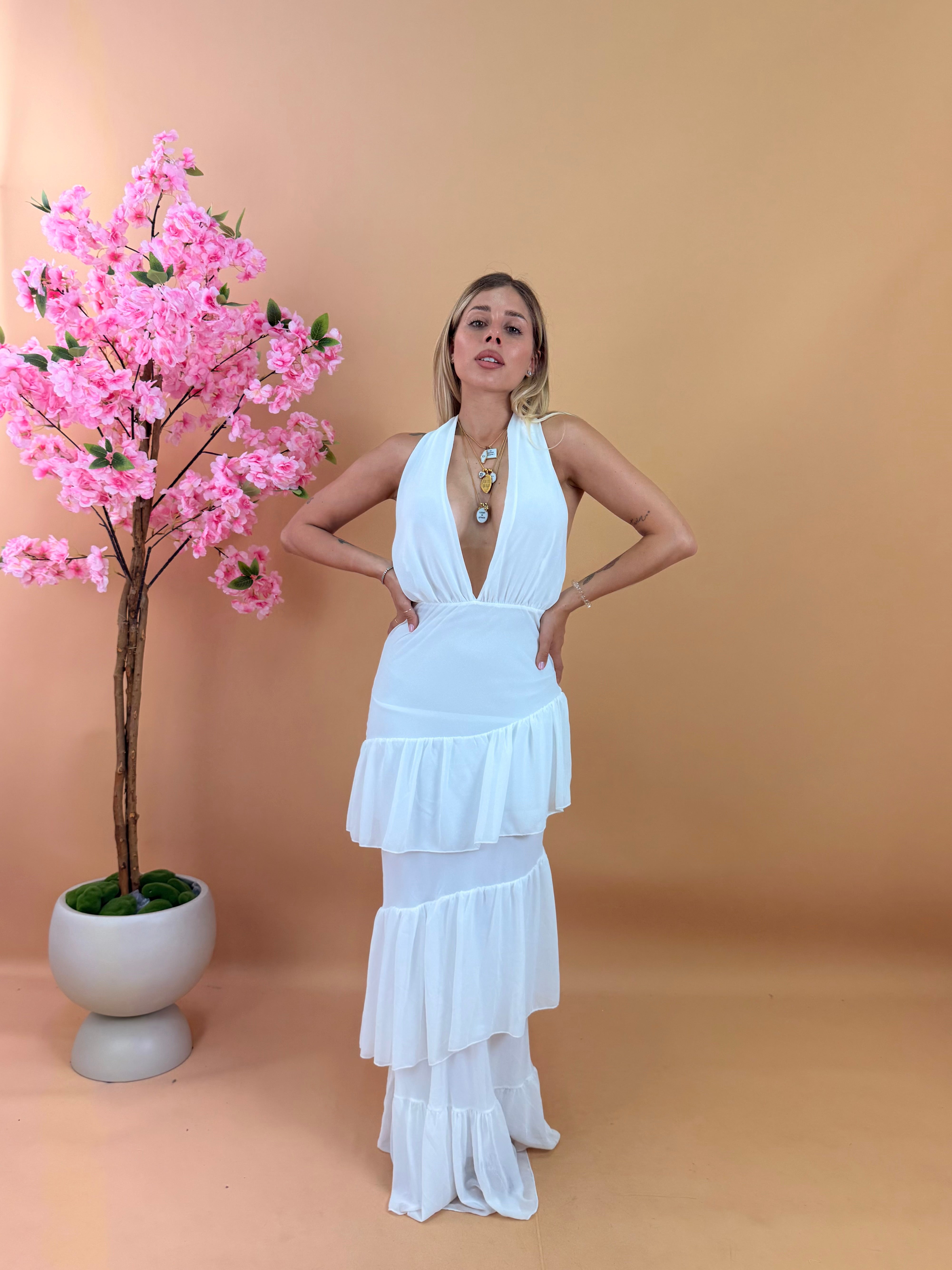 LONG DRESS CAPRI