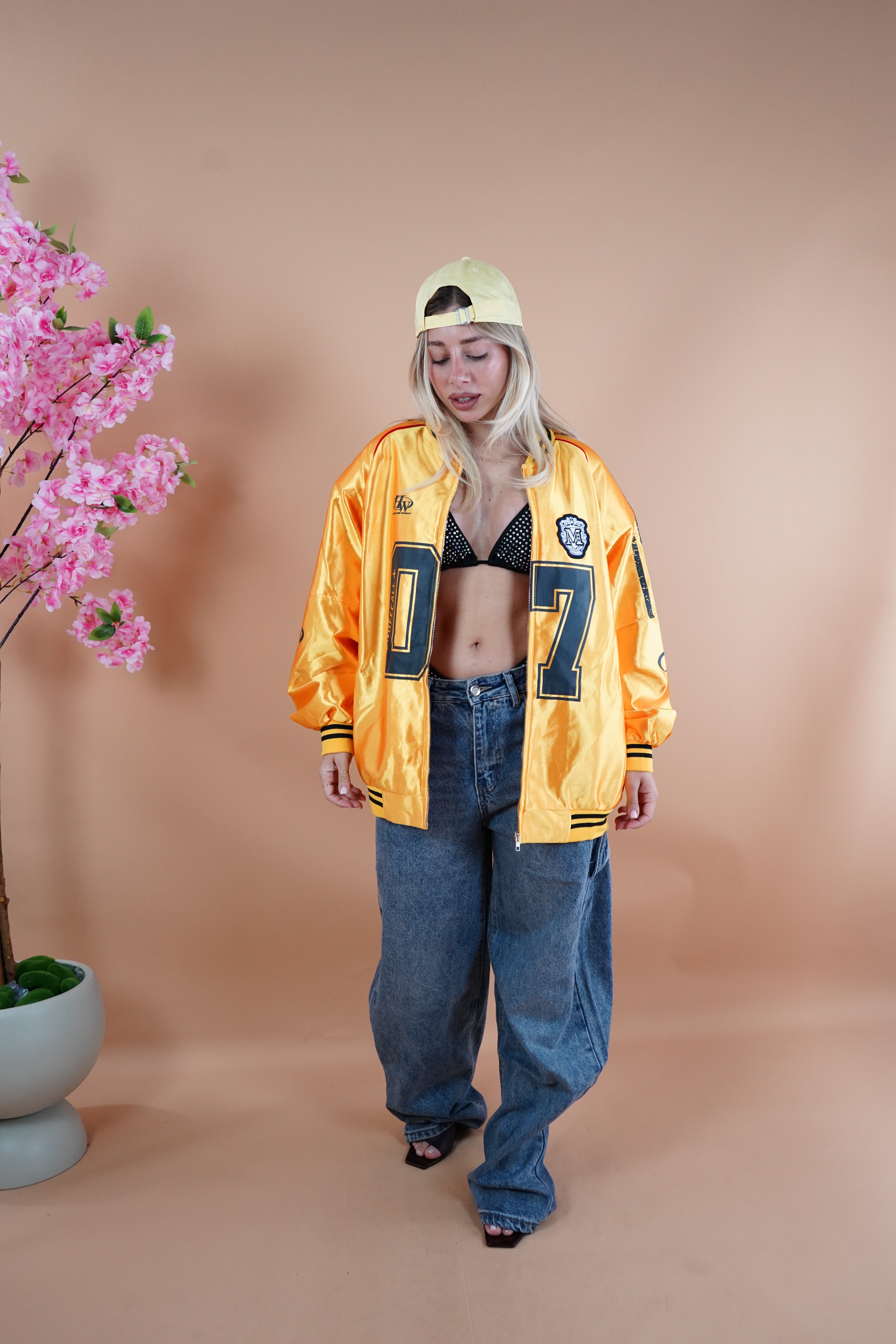 BOMBER NEW YORK GIALLO