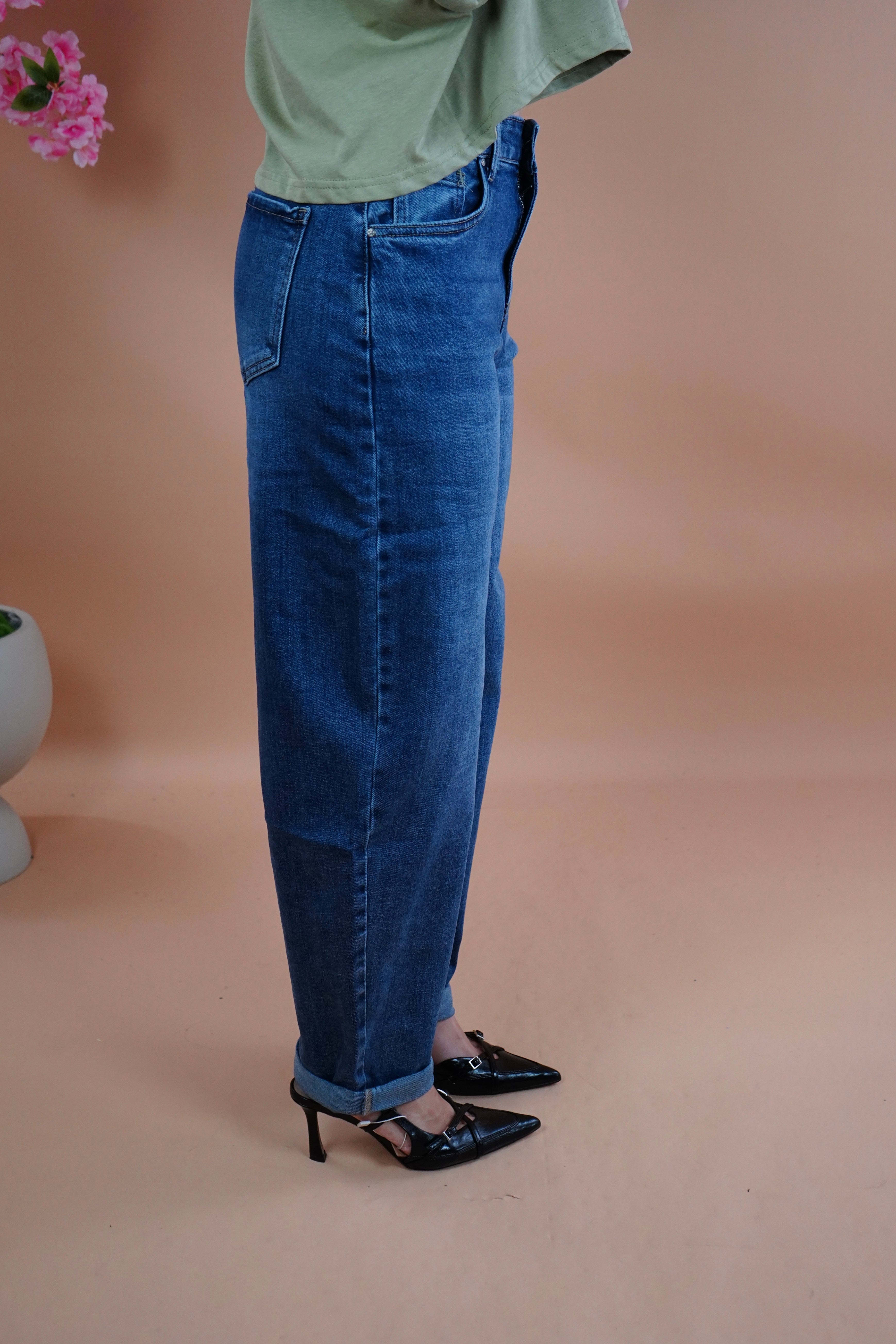 JEANS BALLON DENIM MEDIO
