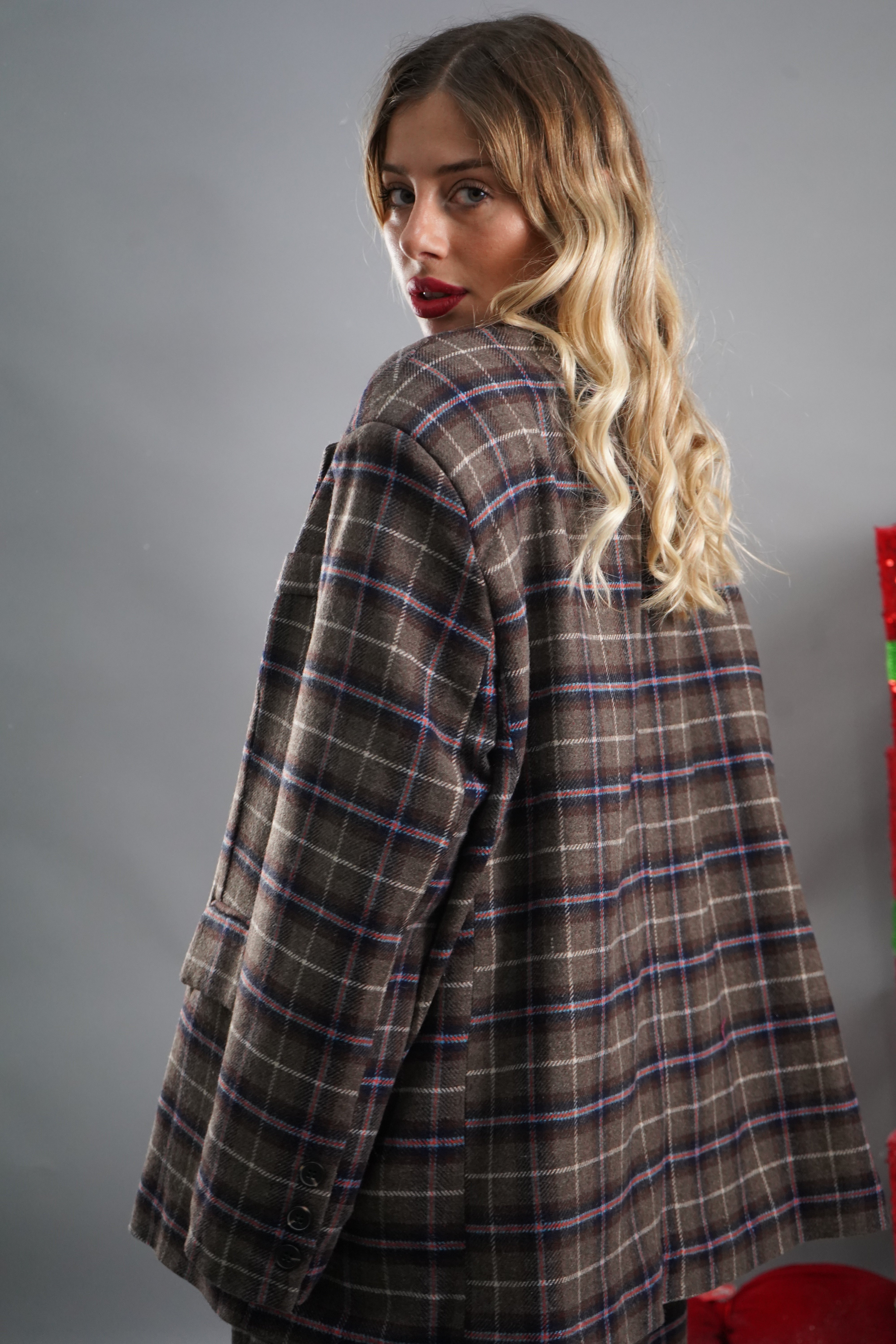 COORDINATO QUADRI VERDE