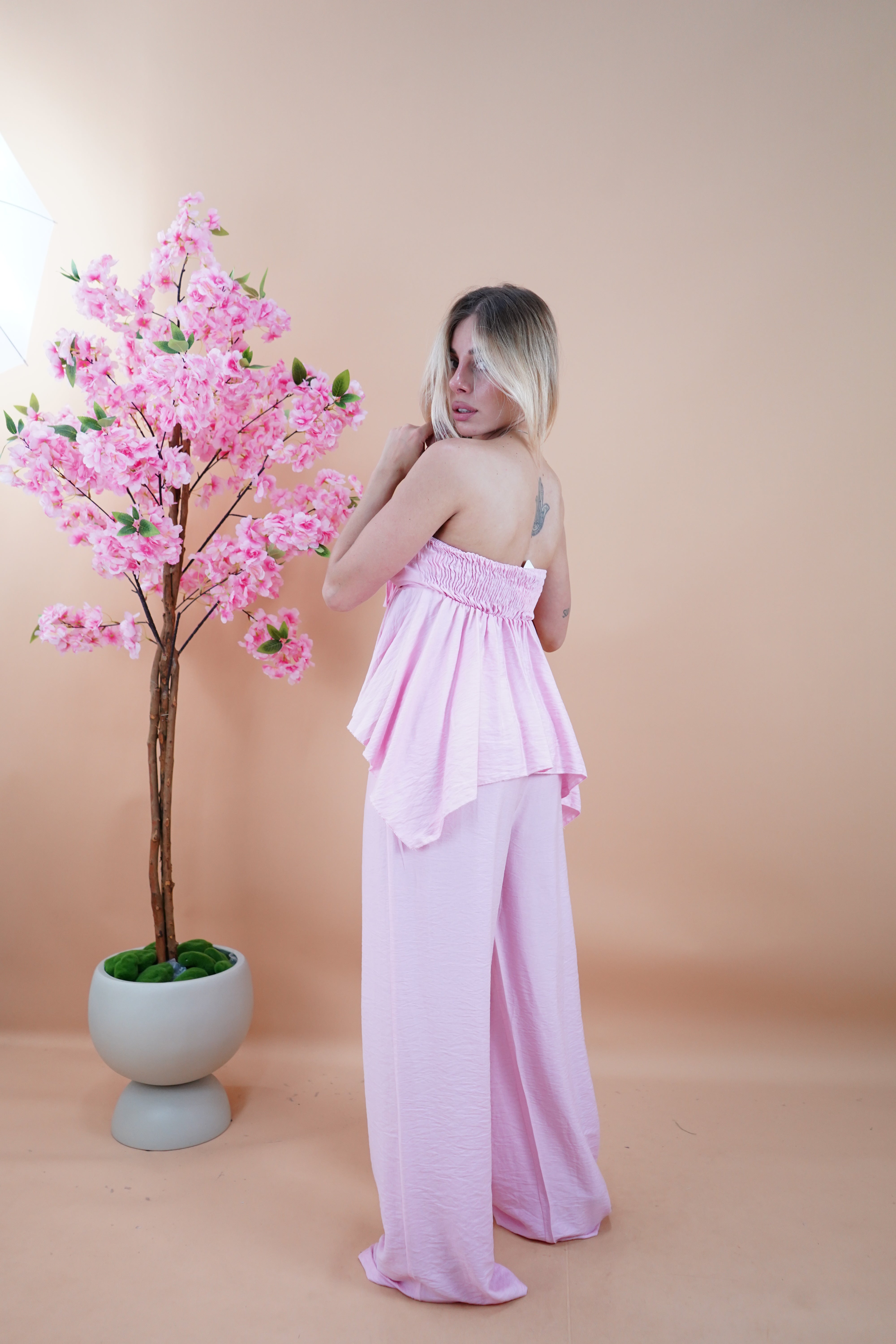 COORDINATO BUTTERFLY ROSA