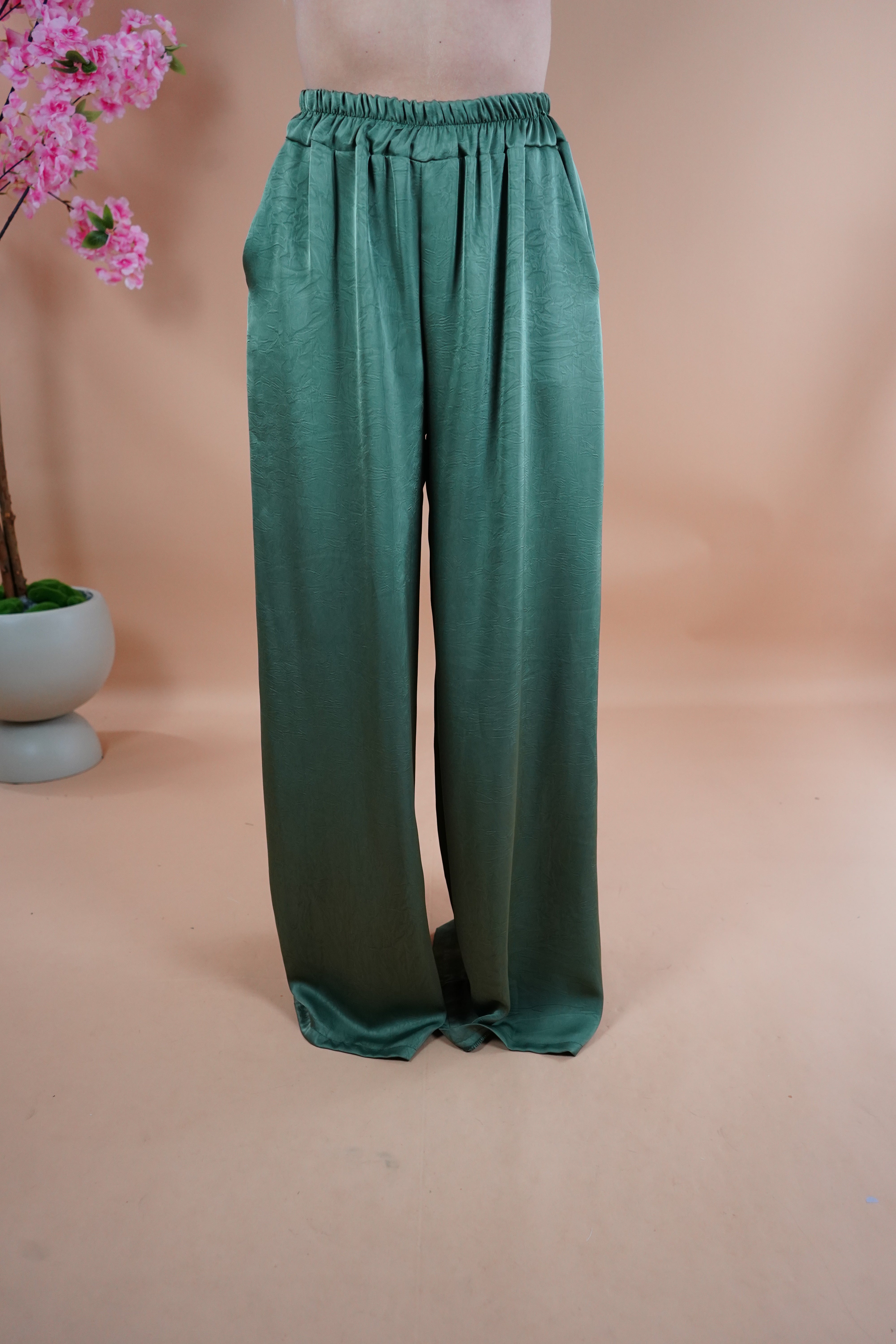 COORDINATO SATIN GRAZIA GIALLO