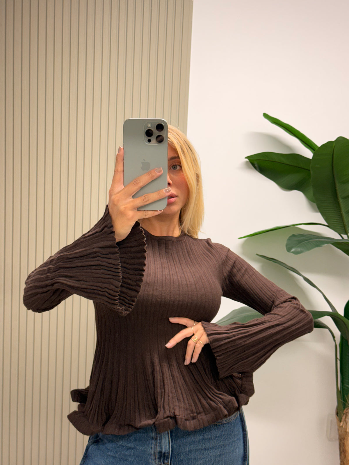 MAGLIA SIMONA MARRONE