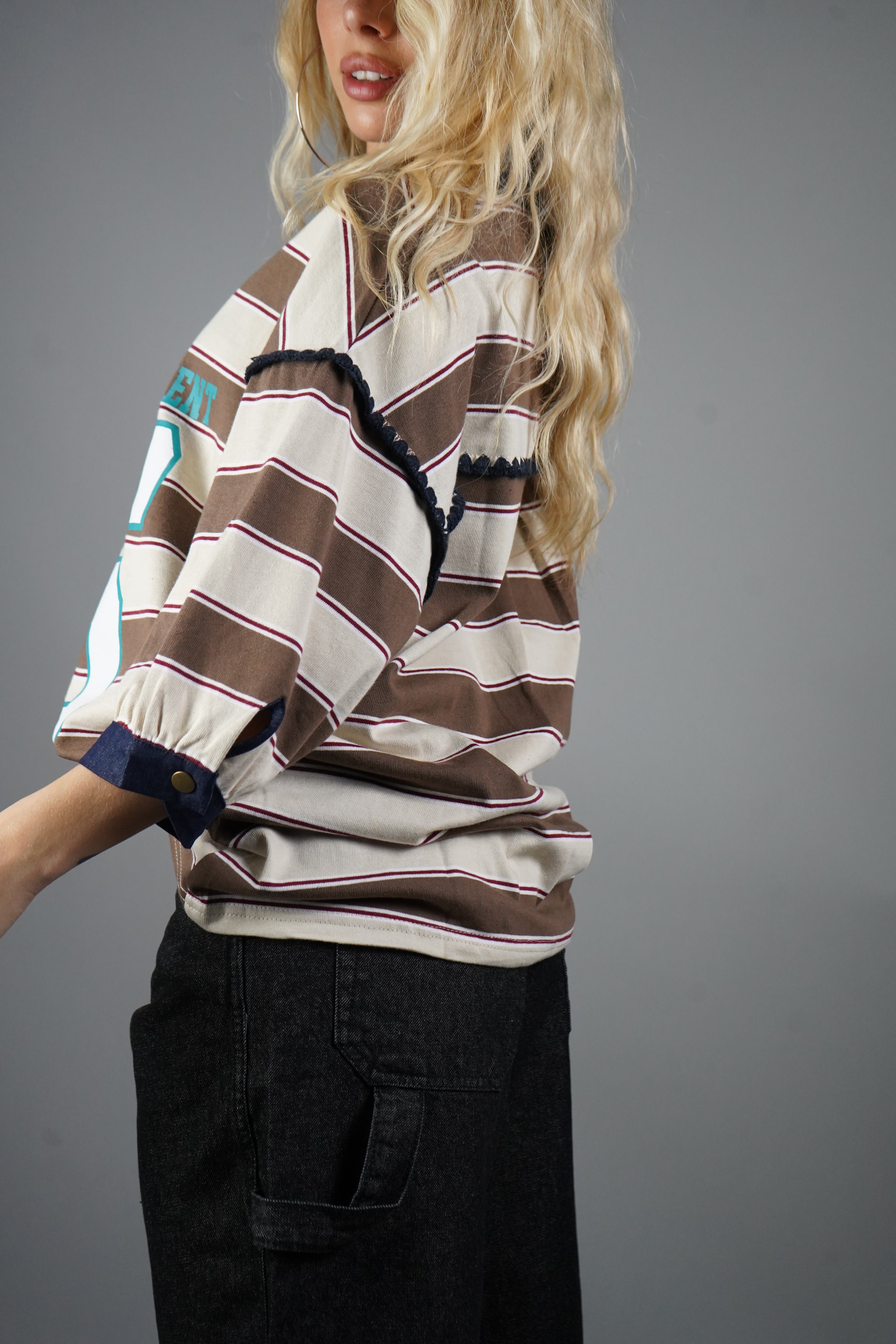 MAGLIA DENNY MARRONE