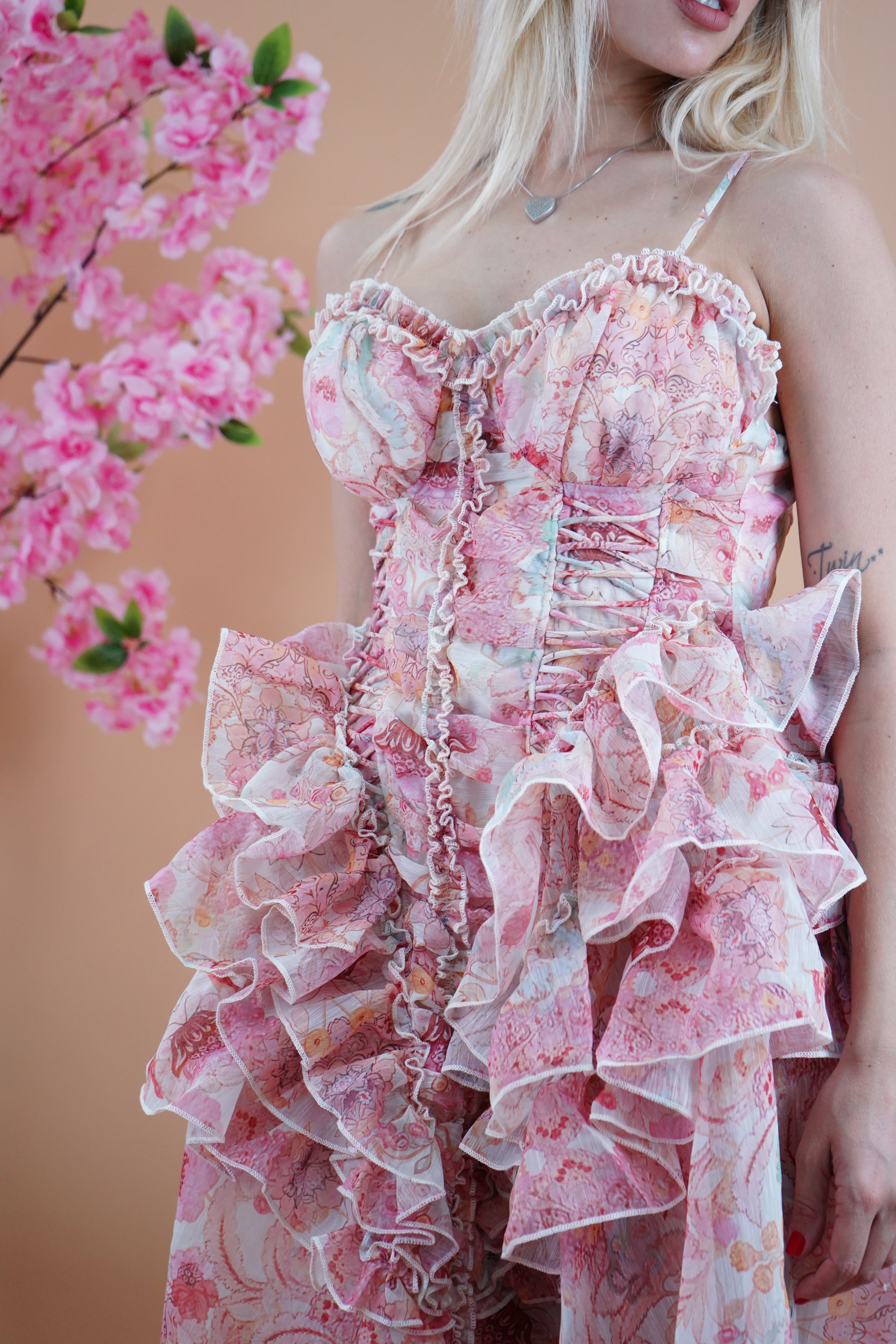 LONG DRESS ZIMMERMAN
