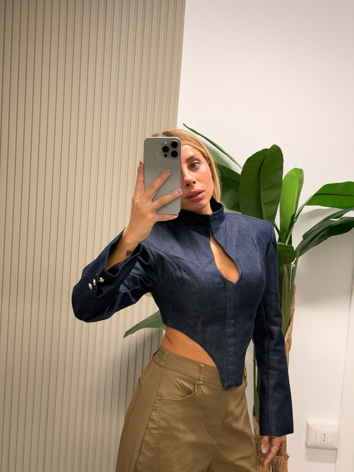 TOP DENIM GIORGIA