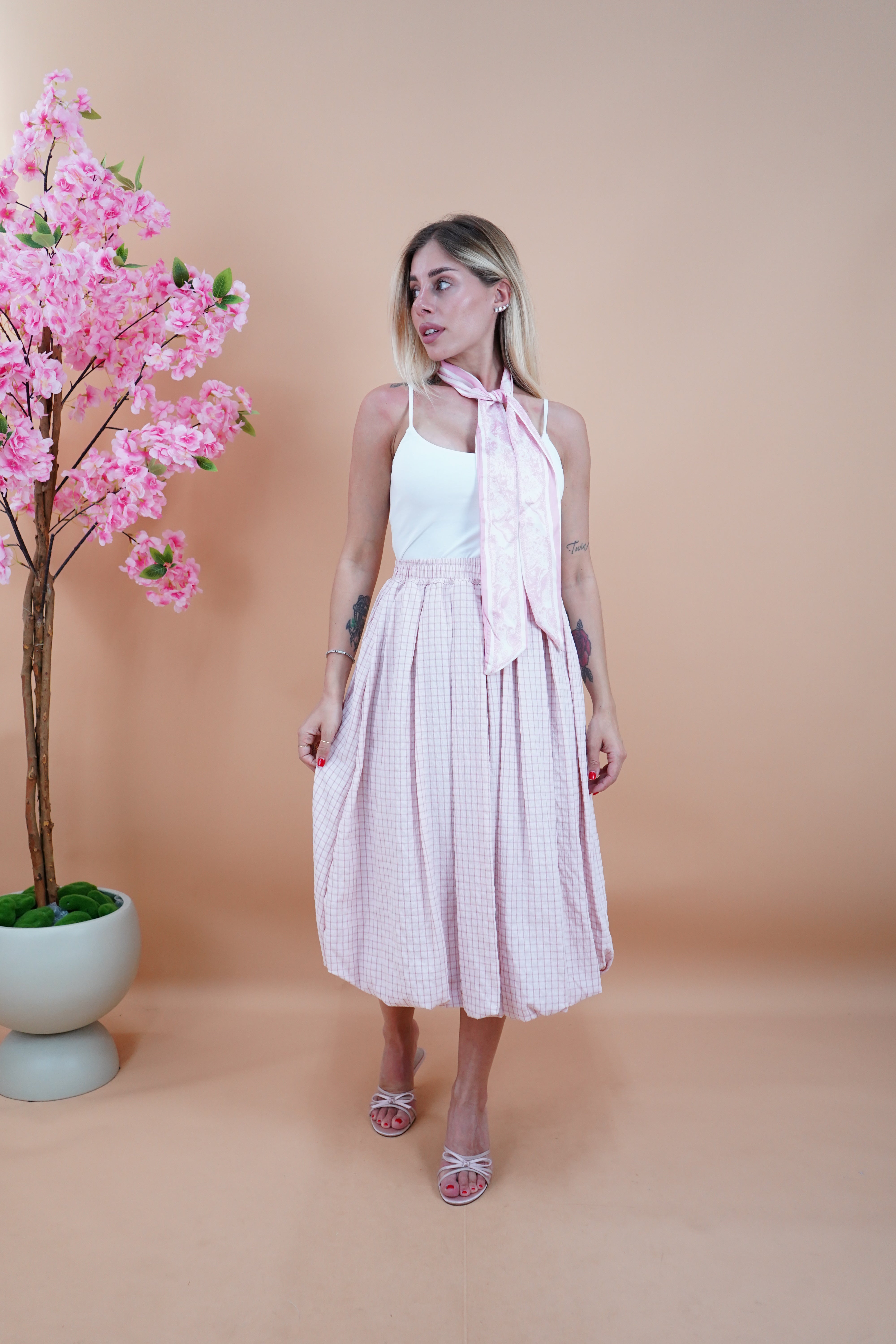 COORDINATO GREESE ROSA