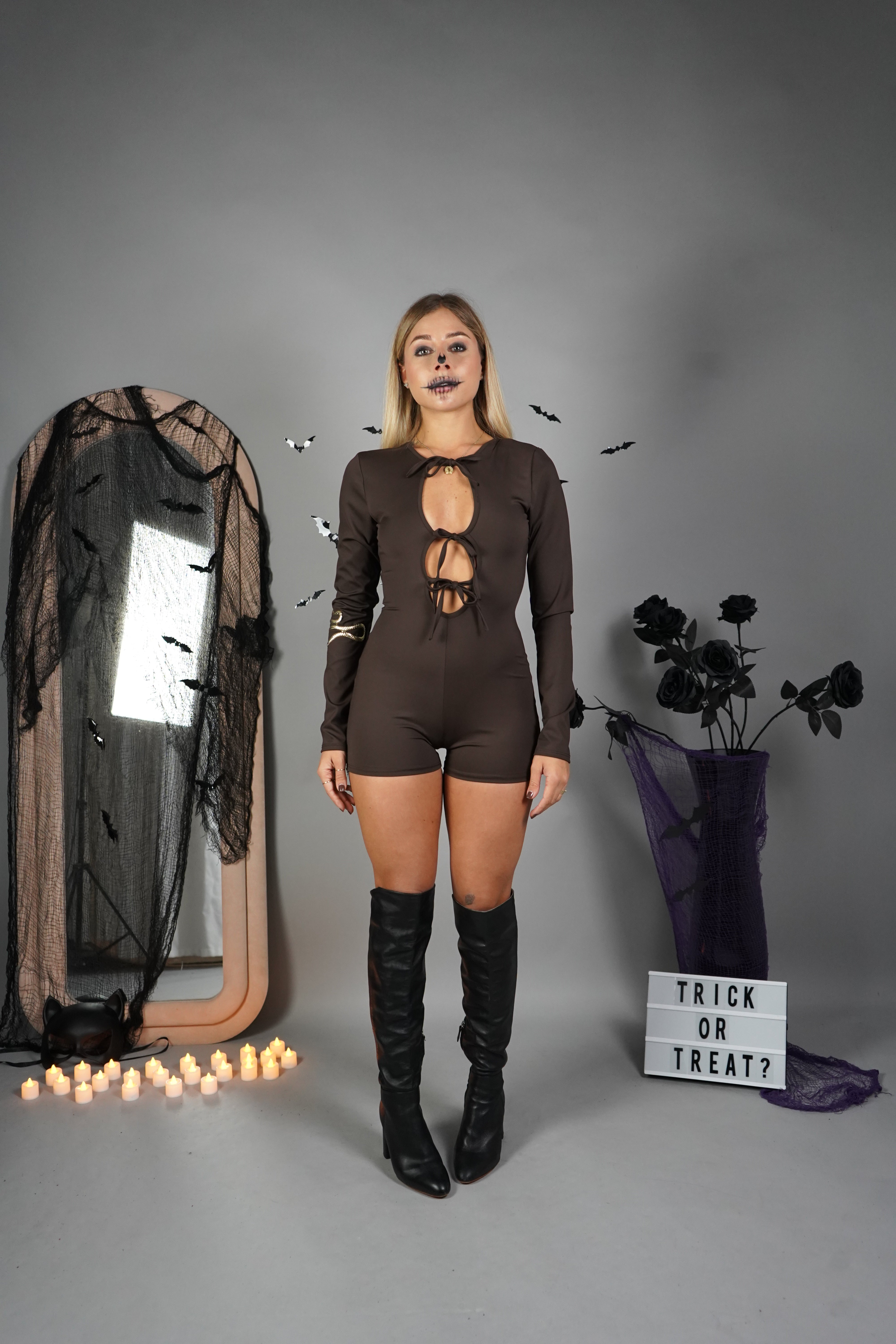 TUTINA FIOCCHI MARRONE