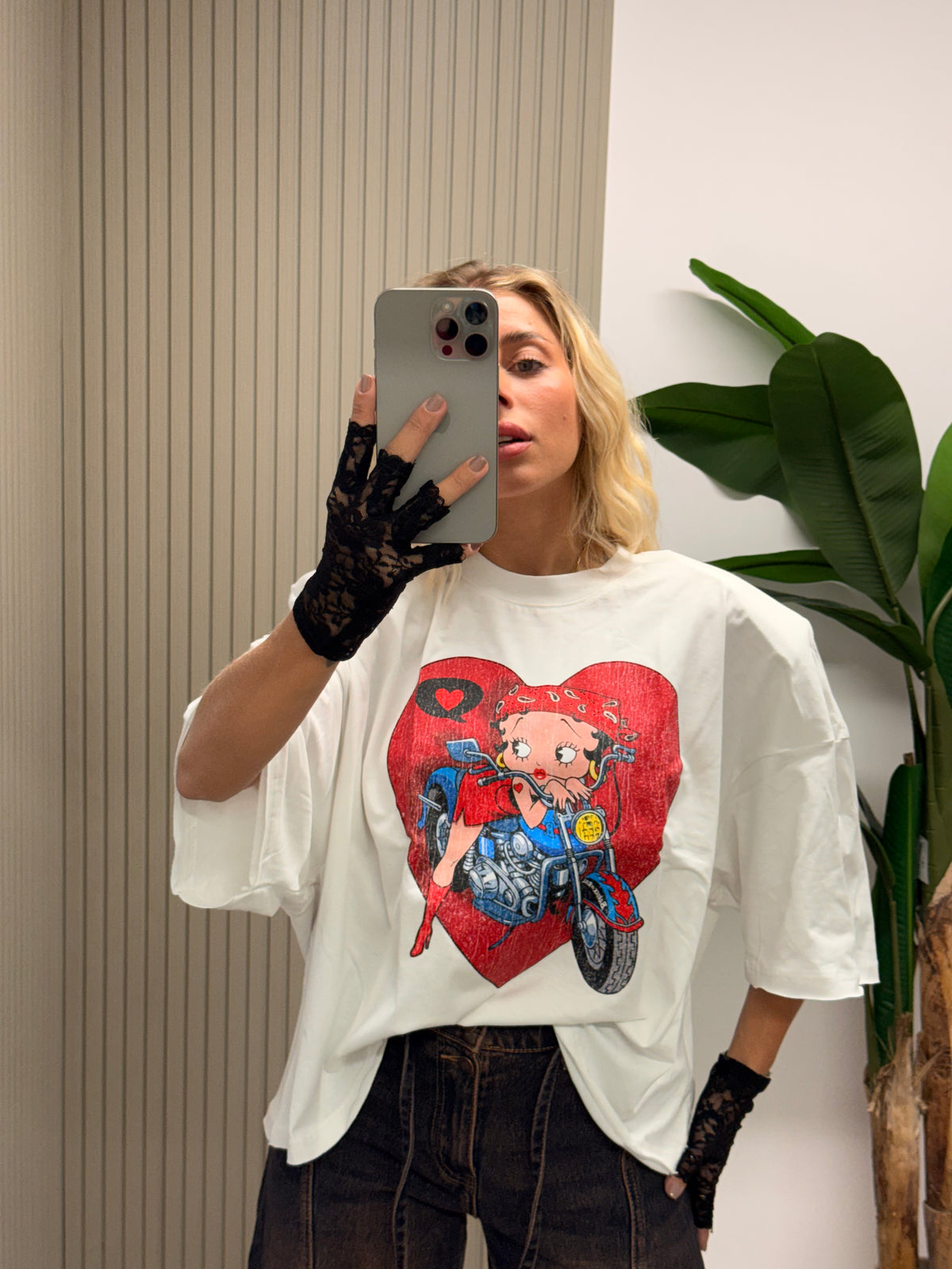 T-SHIRT BOXY BETTY BIANCA
