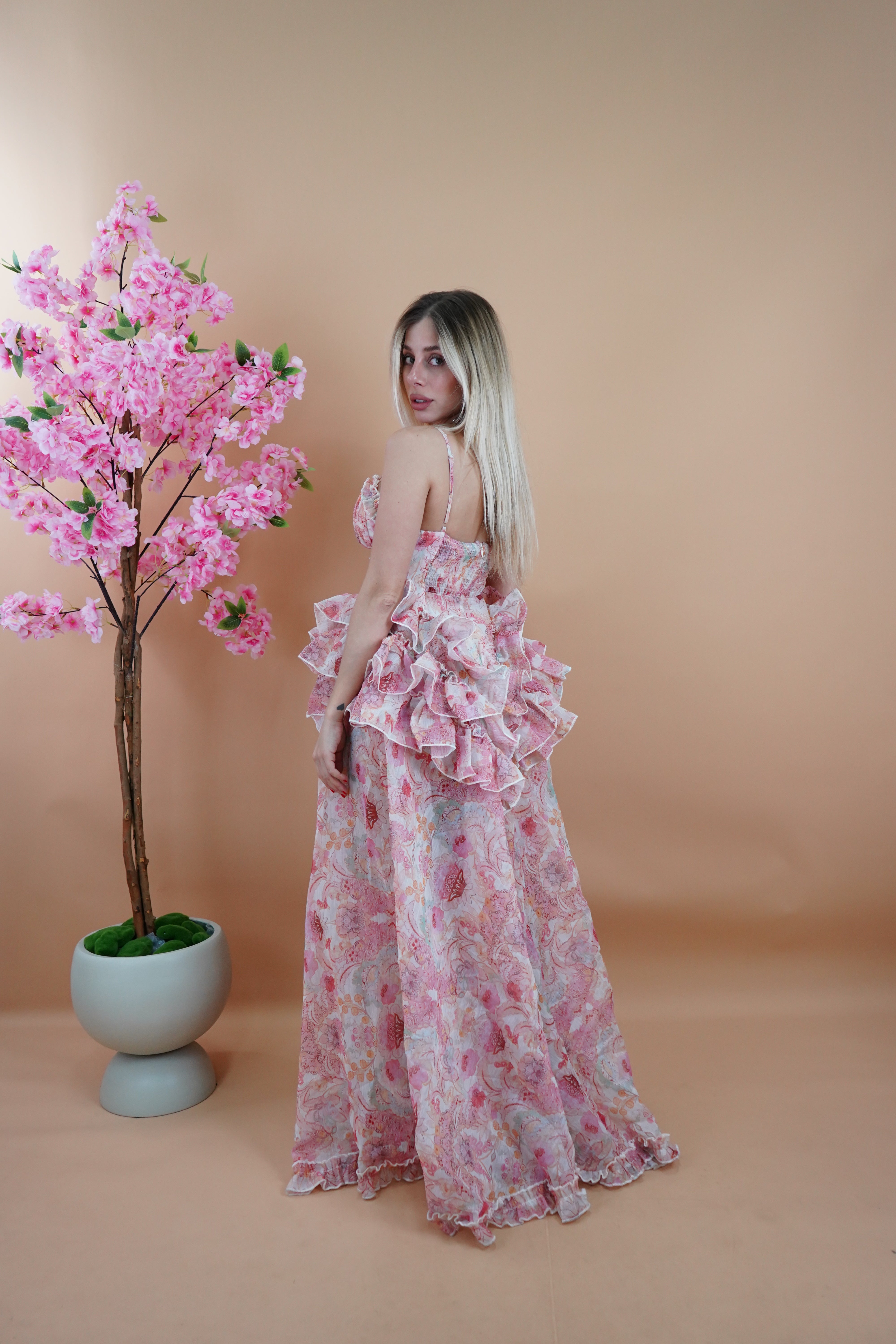 LONG DRESS ZIMMERMAN