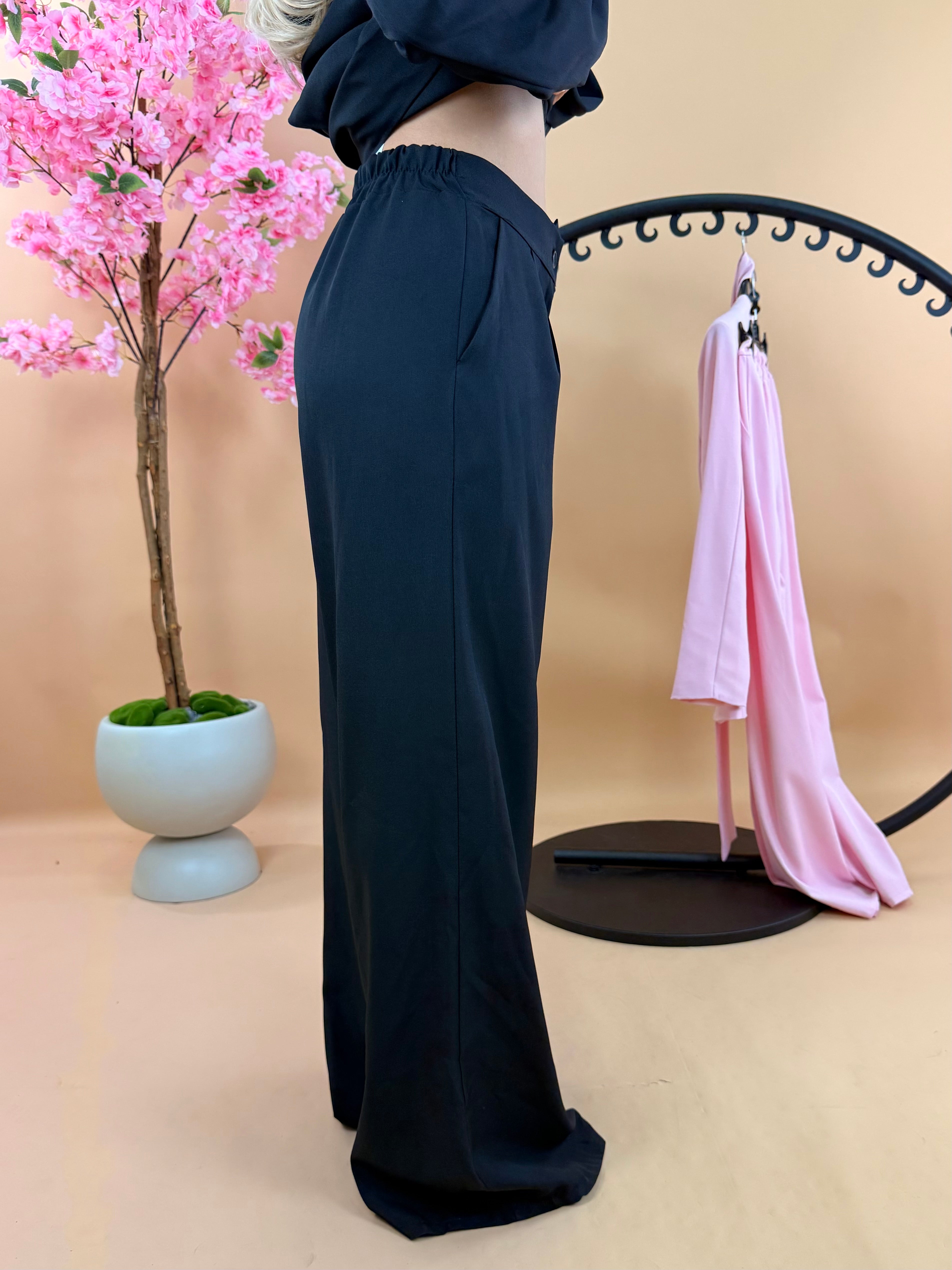 TAILLEUR FOULARD NERO