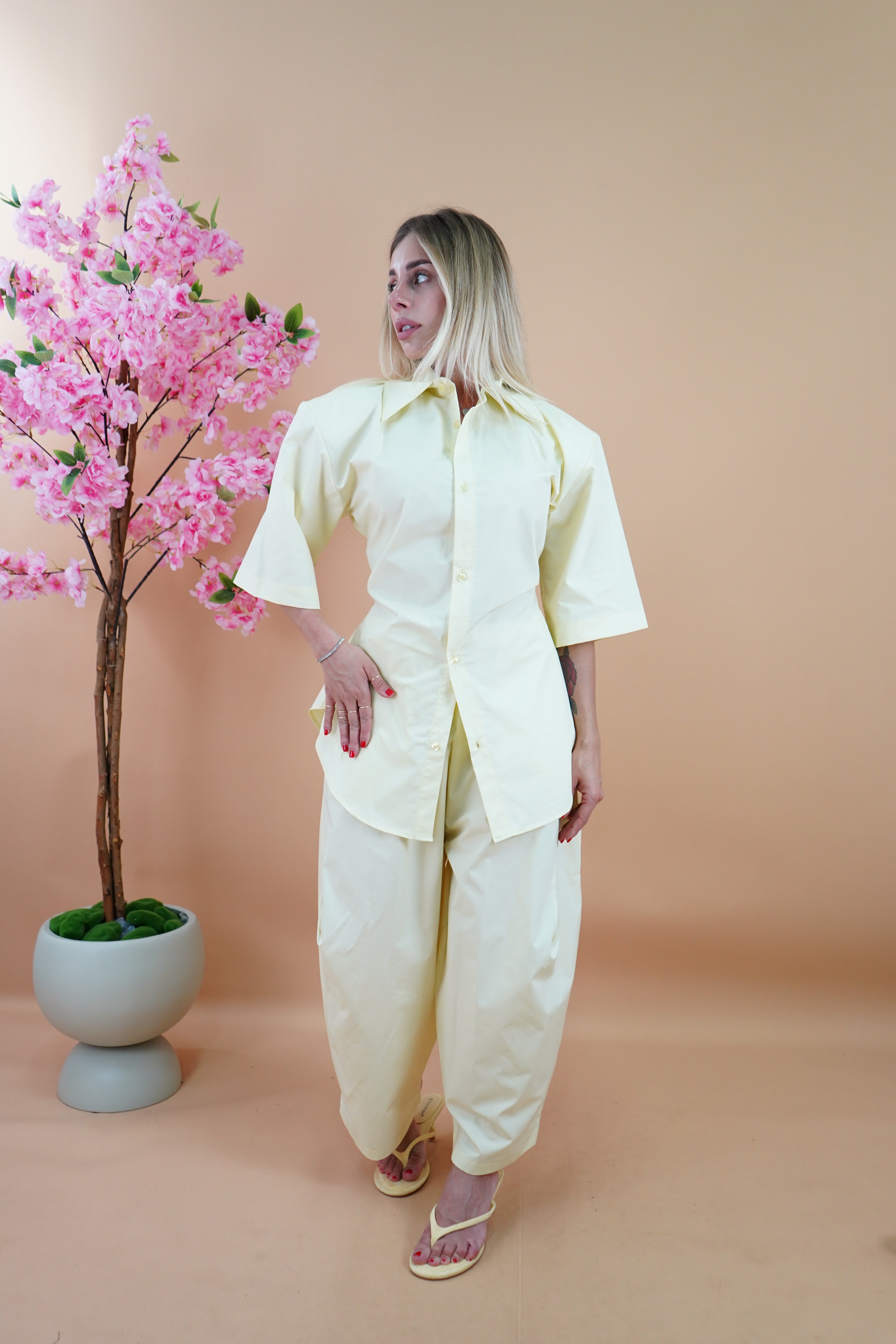 COORDINATO WEST GIALLO