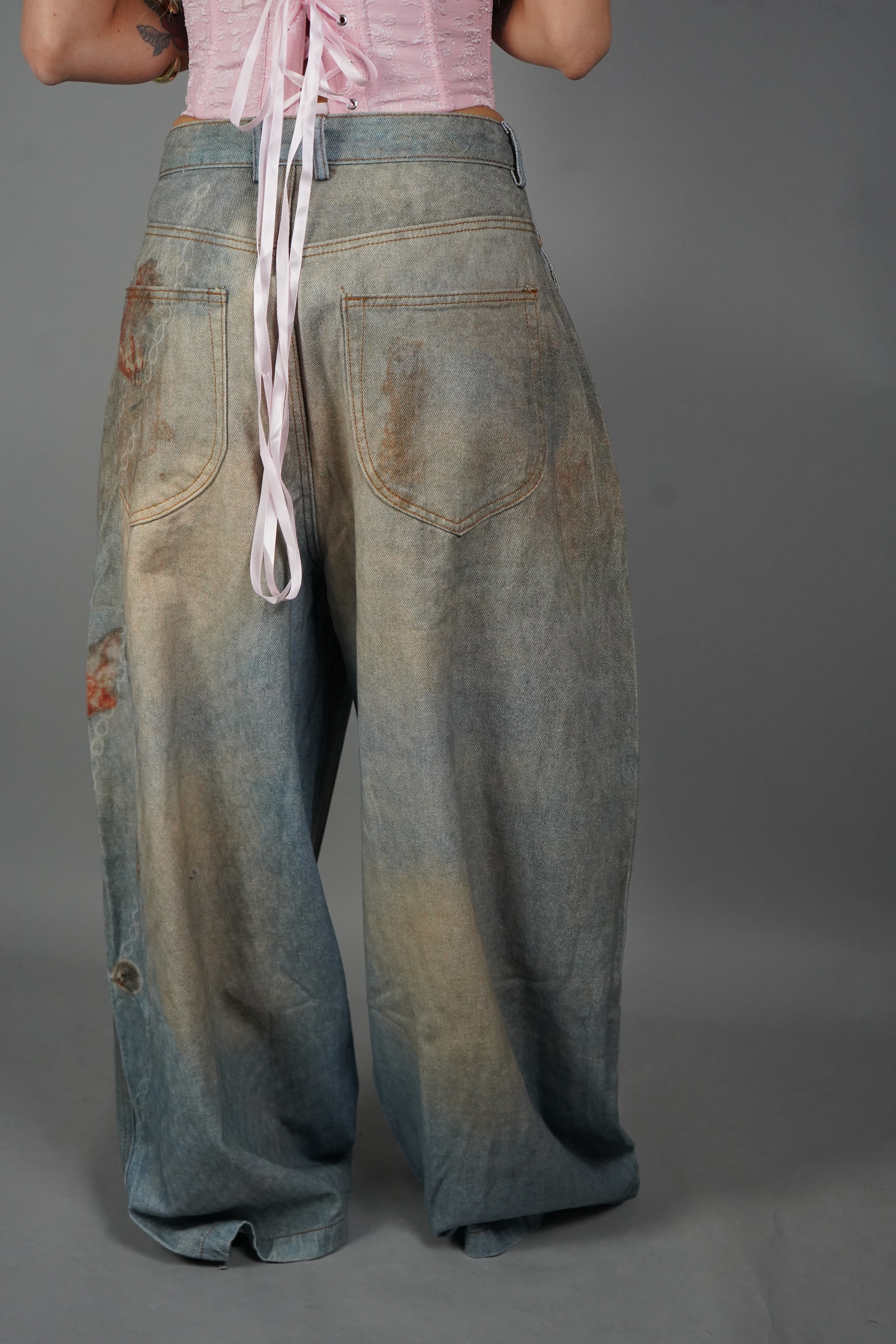 JEANS BALLON “BOTTOM” OVERSIZE