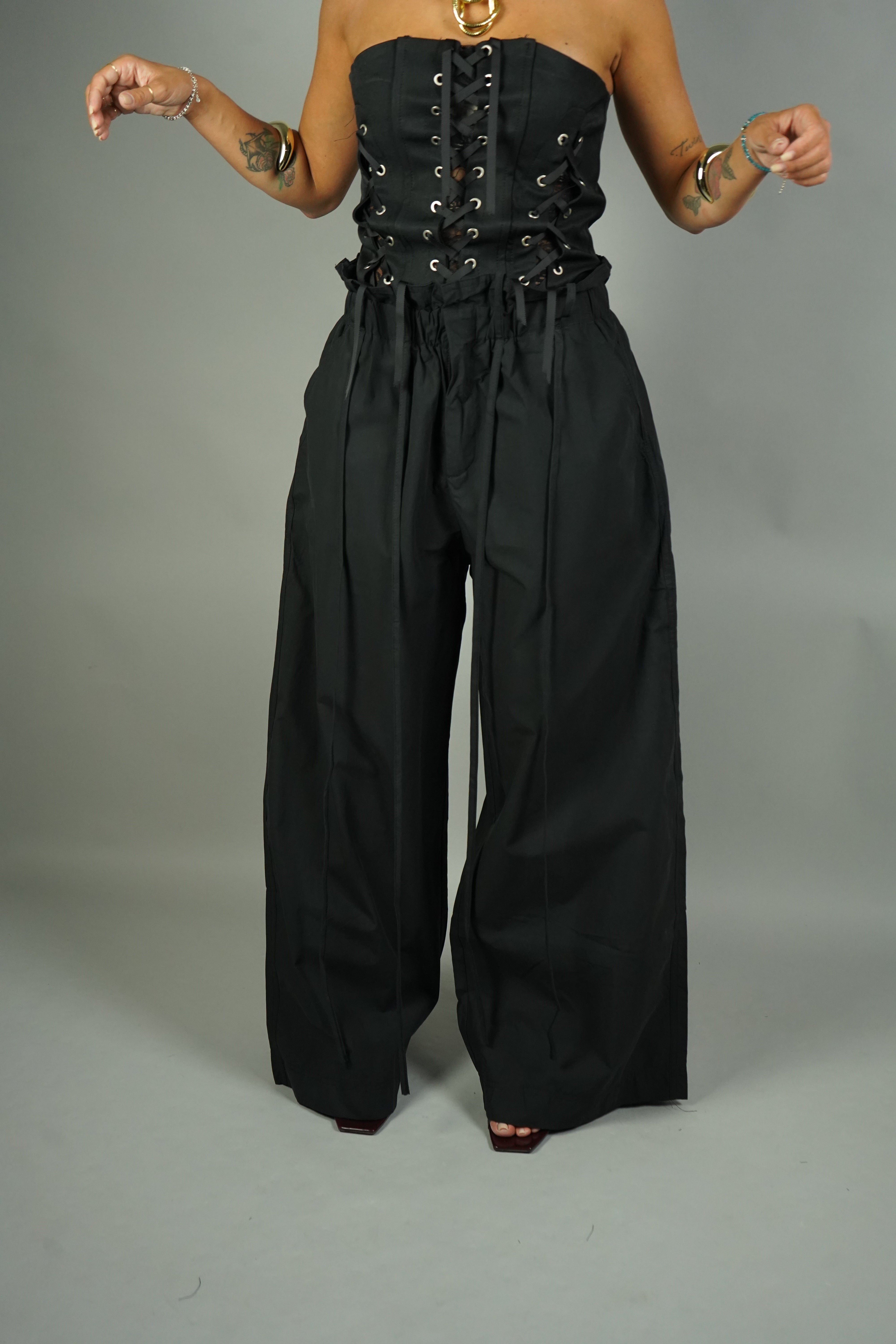 PANTALONE DIANA NERO
