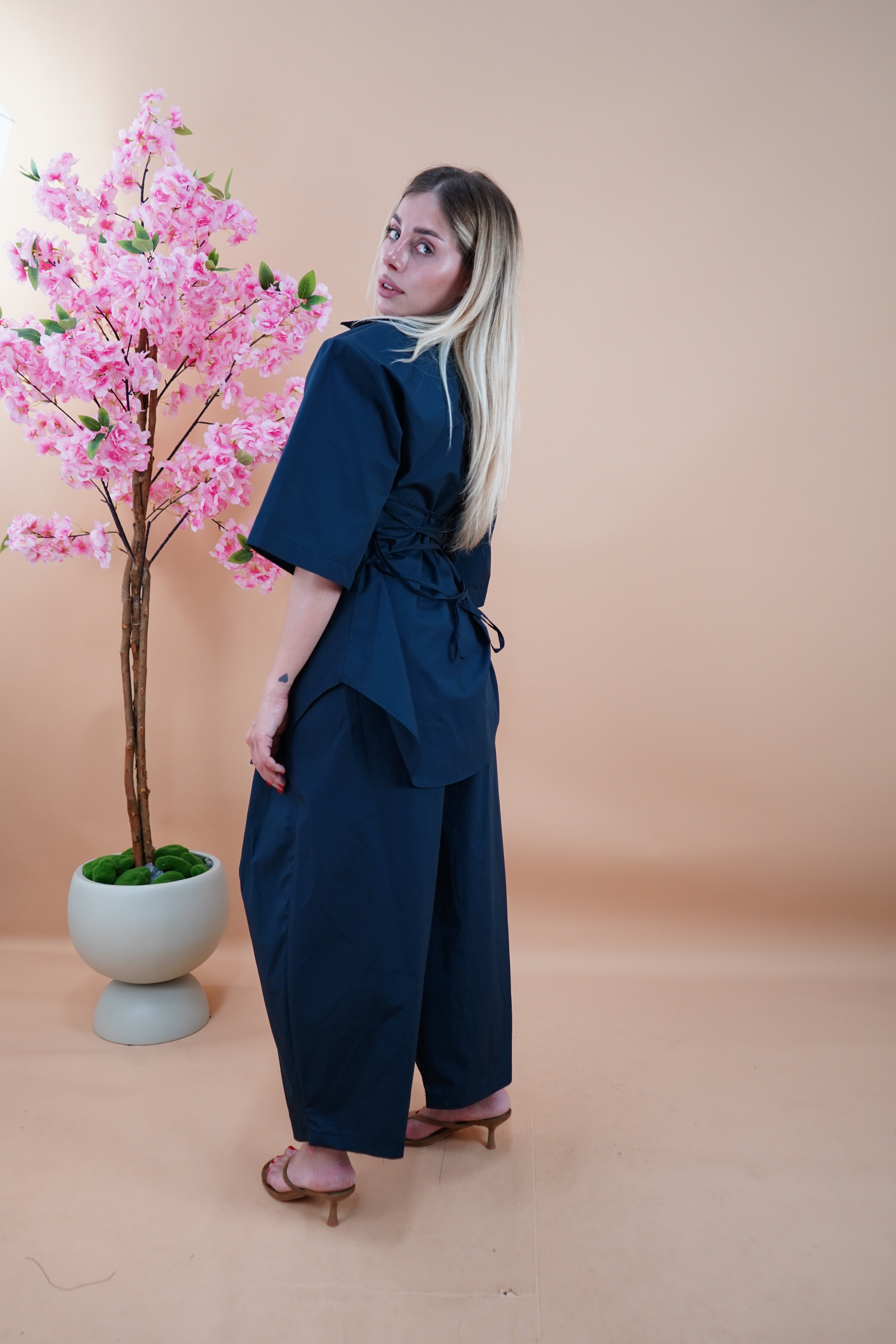 COORDINATO WEST BLU