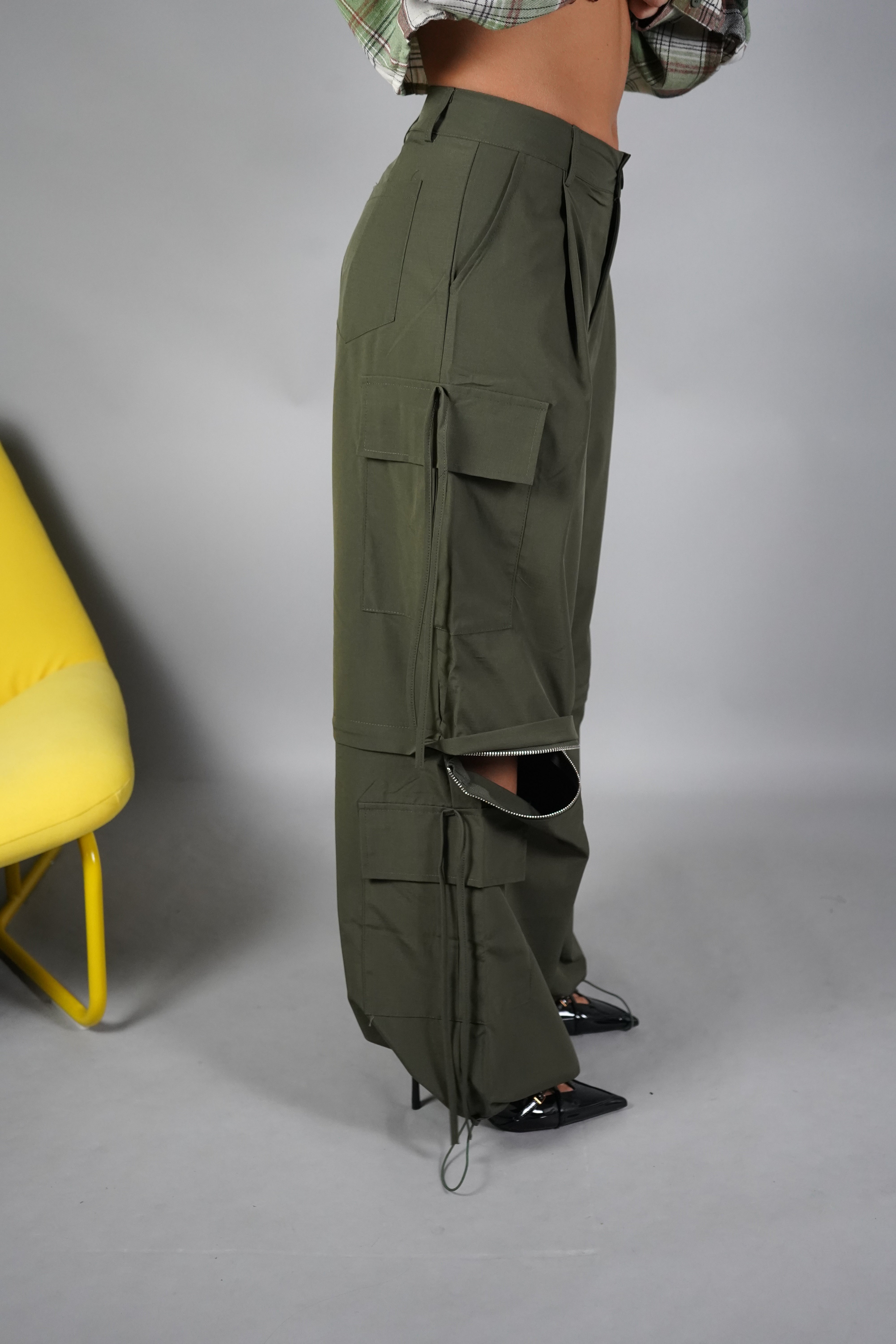 CARGO ZIP DUE IN UNO VERDE