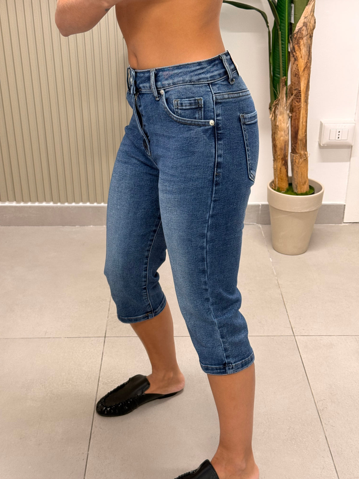 JEANS CAPRI