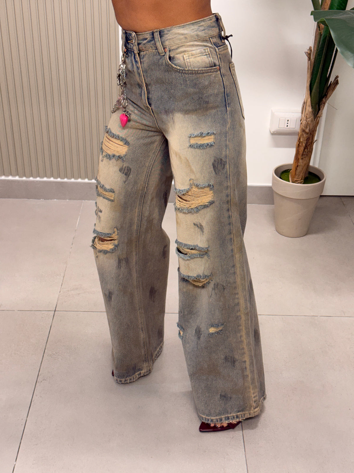 JEANS  STRAPPI CHARMS