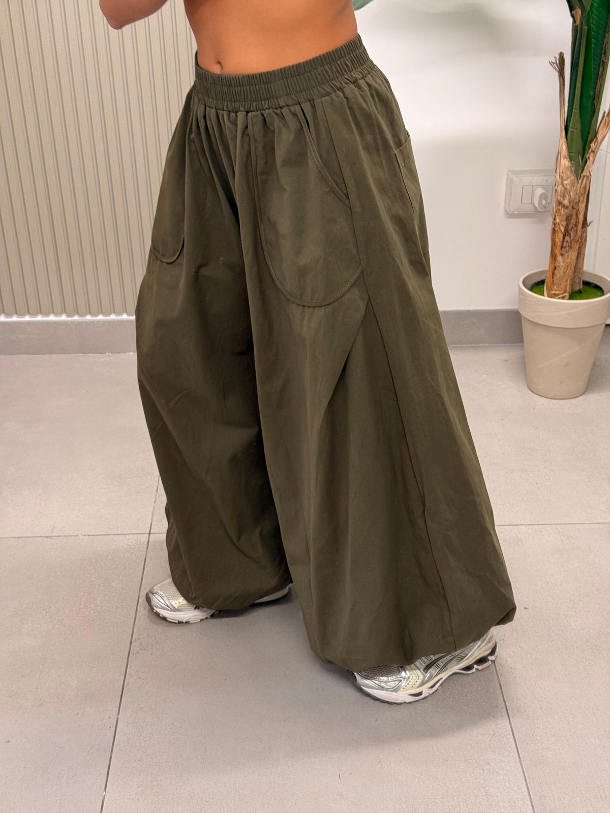 PANTALONE BALLON KATIA VERDE