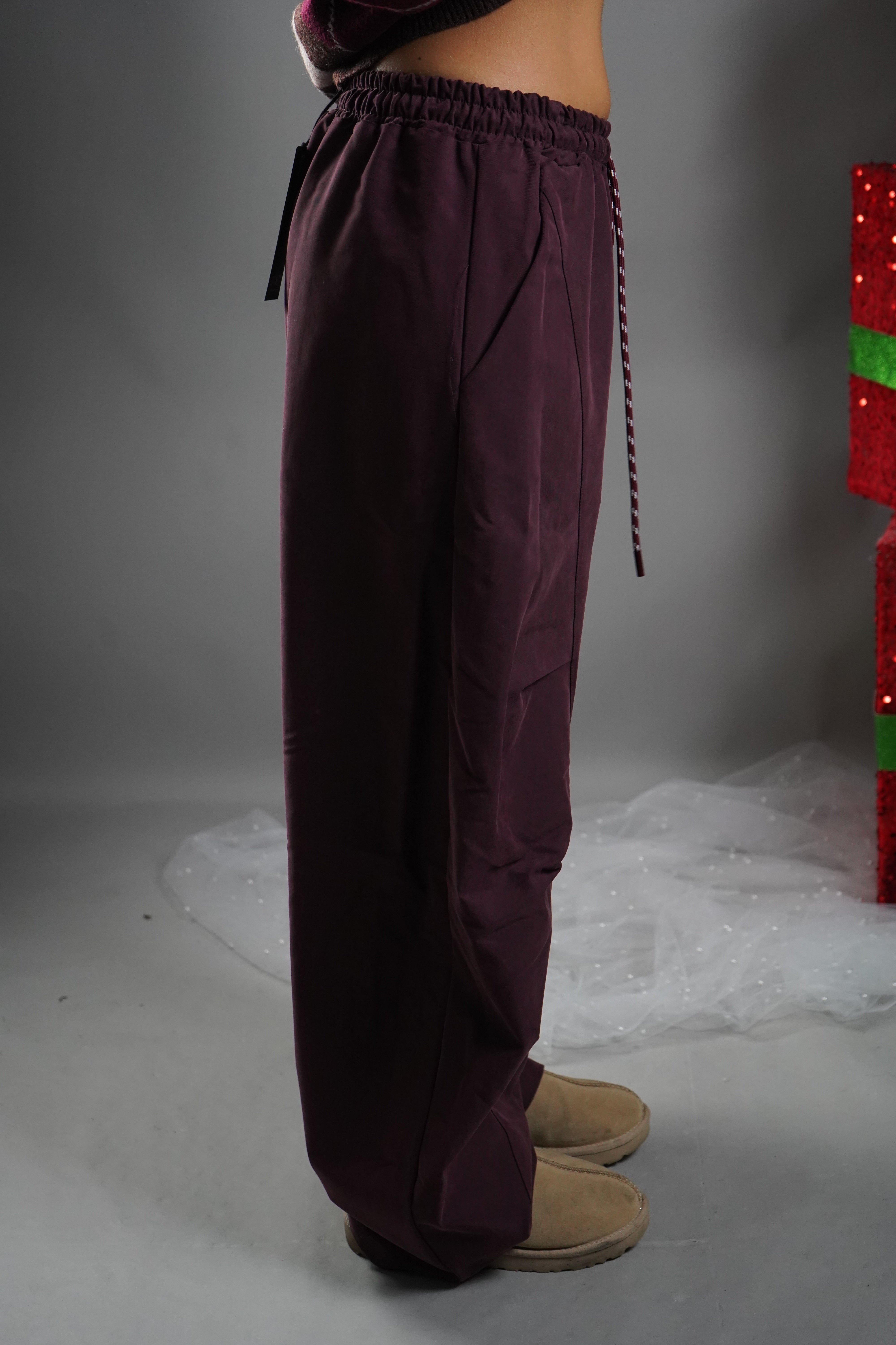 PANTALONE BALLON PRUGNA